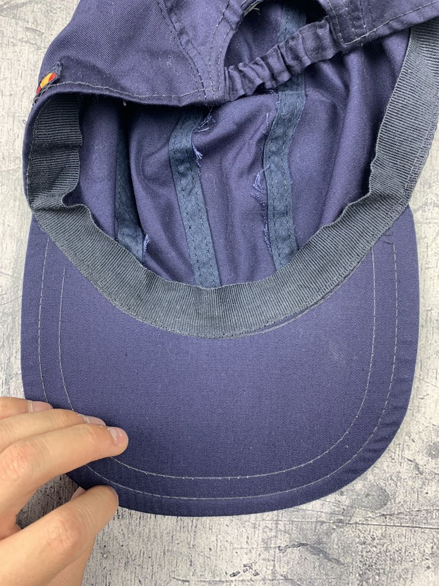 Ellesse Vintage Y2K Ellesse Retro Nylon Cap Hat One Size Navy Blue Size ONE SIZE - 5 Thumbnail