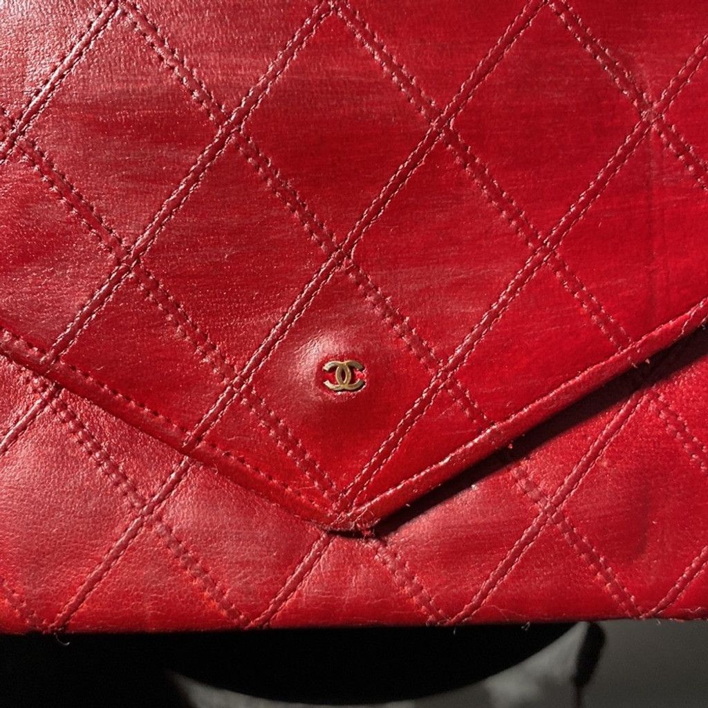 Chanel Authentic CHANEL CC Quilted Leather Purse Wallet Size ONE SIZE - 11 Thumbnail