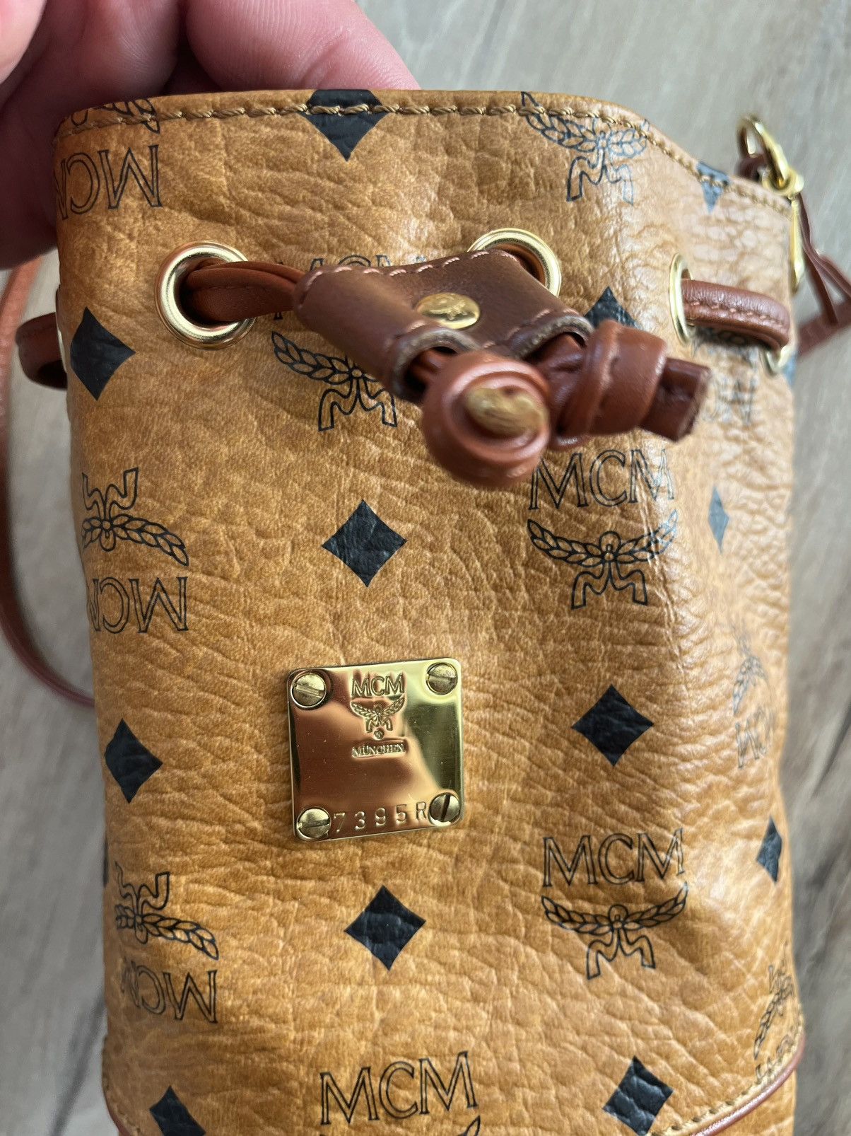 MCM MCM shoulder leather bag rare luxury designer fashion Size ONE SIZE - 11 Thumbnail