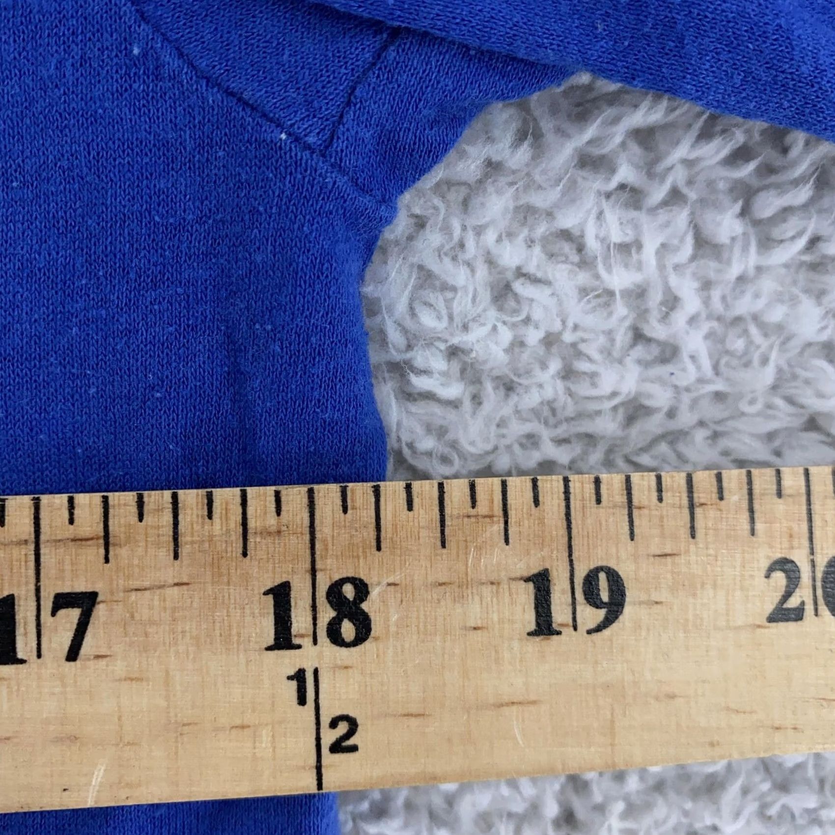 Vintage VINTAGE Sportswear T-Shirt Blue Shirt Mens S Crew Neck Short Sleeve Cotton Solid 80s Minimalist Classic CNNonsense Size US S / EU 44-46 / 1 - 7 Thumbnail