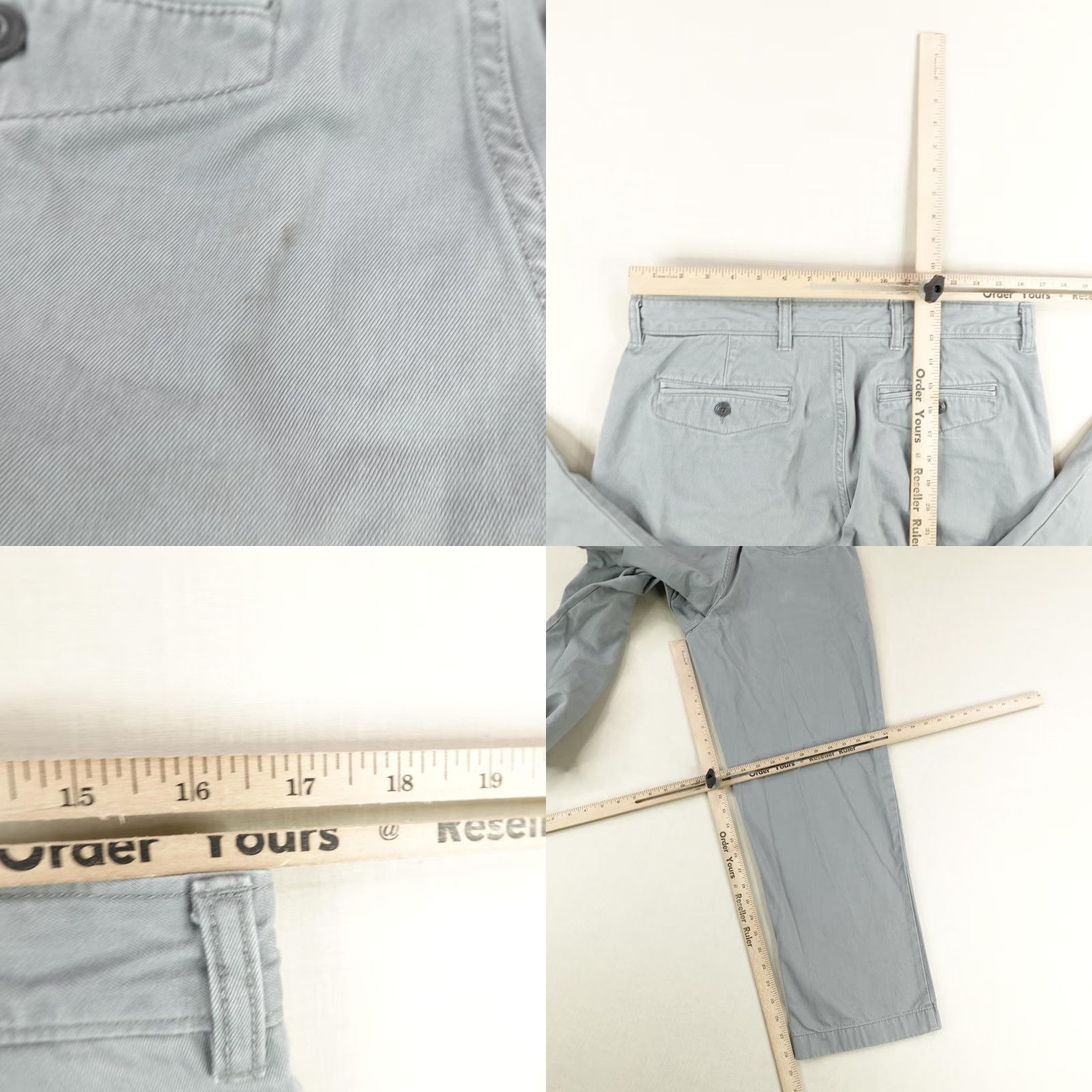 Vintage VINTAGE L.L. Bean Pants Mens 34x30 Cotton Chino Straight Leg Casual Workwear Size US 34 / EU 50 - 8 Thumbnail