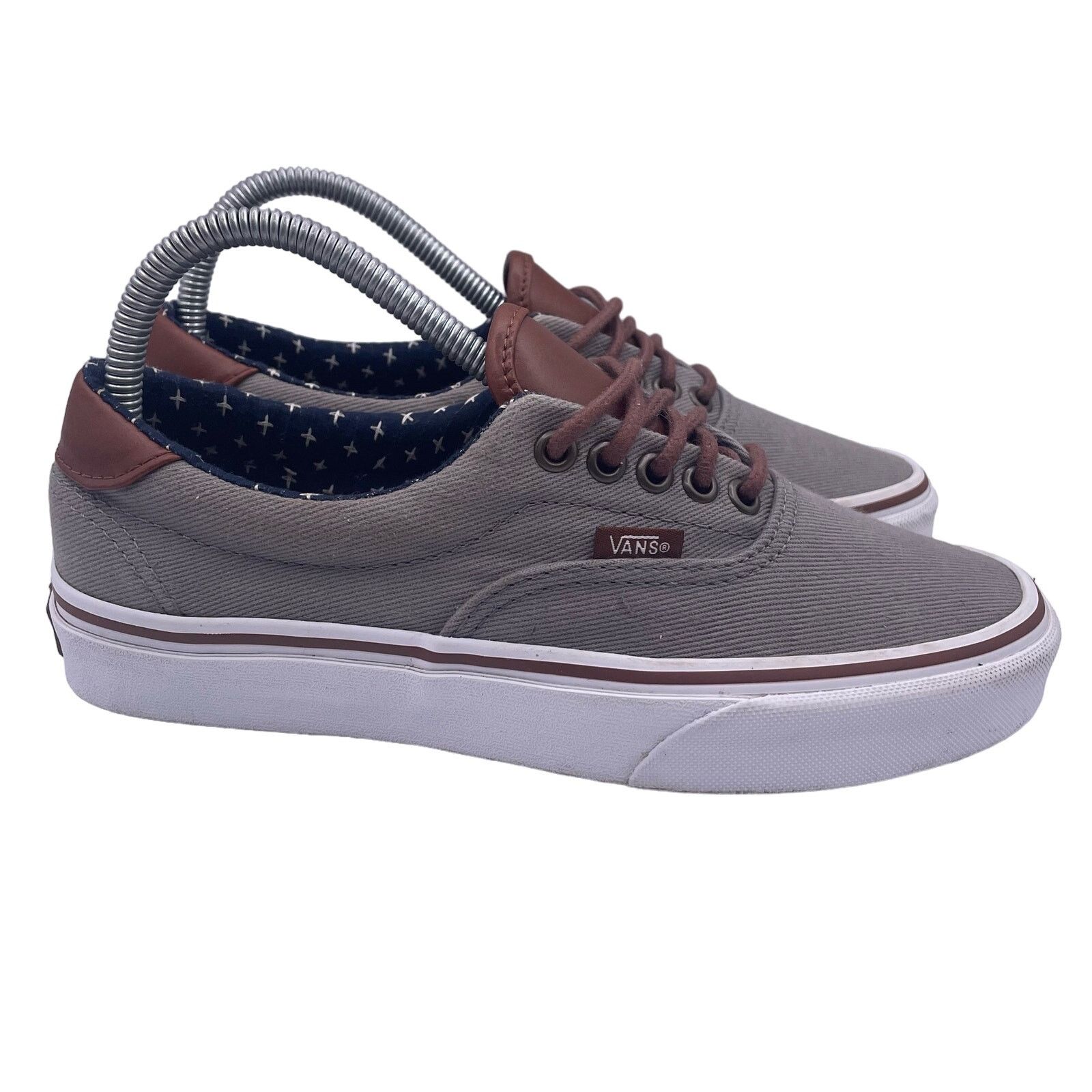 Vans Vans Era 59 Frost Gray Plus Low Canvas Skate Shoes 8.5 6.5 Size US 6.5 / EU 39-40 - 1 Thumbnail