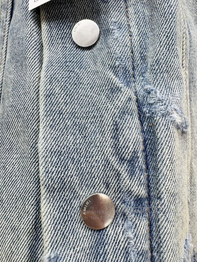 Amiri Amiri Double-Sided Insulated Denim Jacket Size US L / EU 52-54 / 3 - 4 Thumbnail