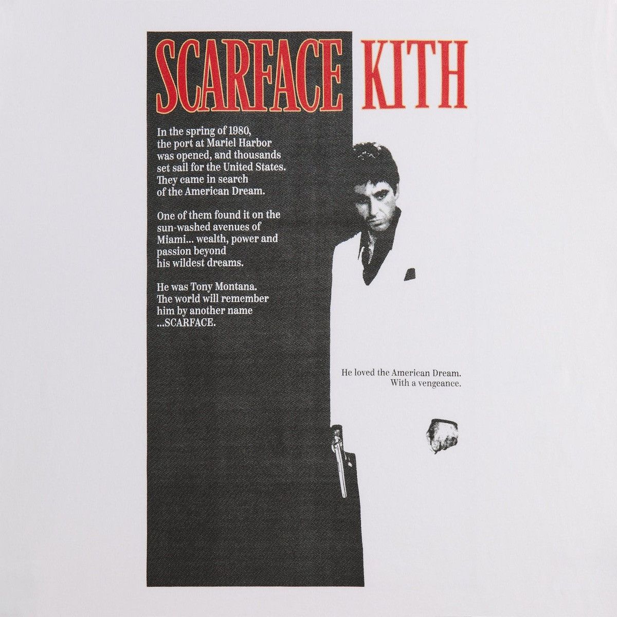 Kith Kith for Scarface Film Poster Vintage Tee T-Shirt Size XL Size US XL / EU 56 / 4 - 2 Thumbnail