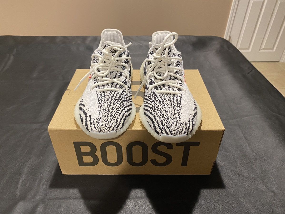 Yeezy zebra grailed sales