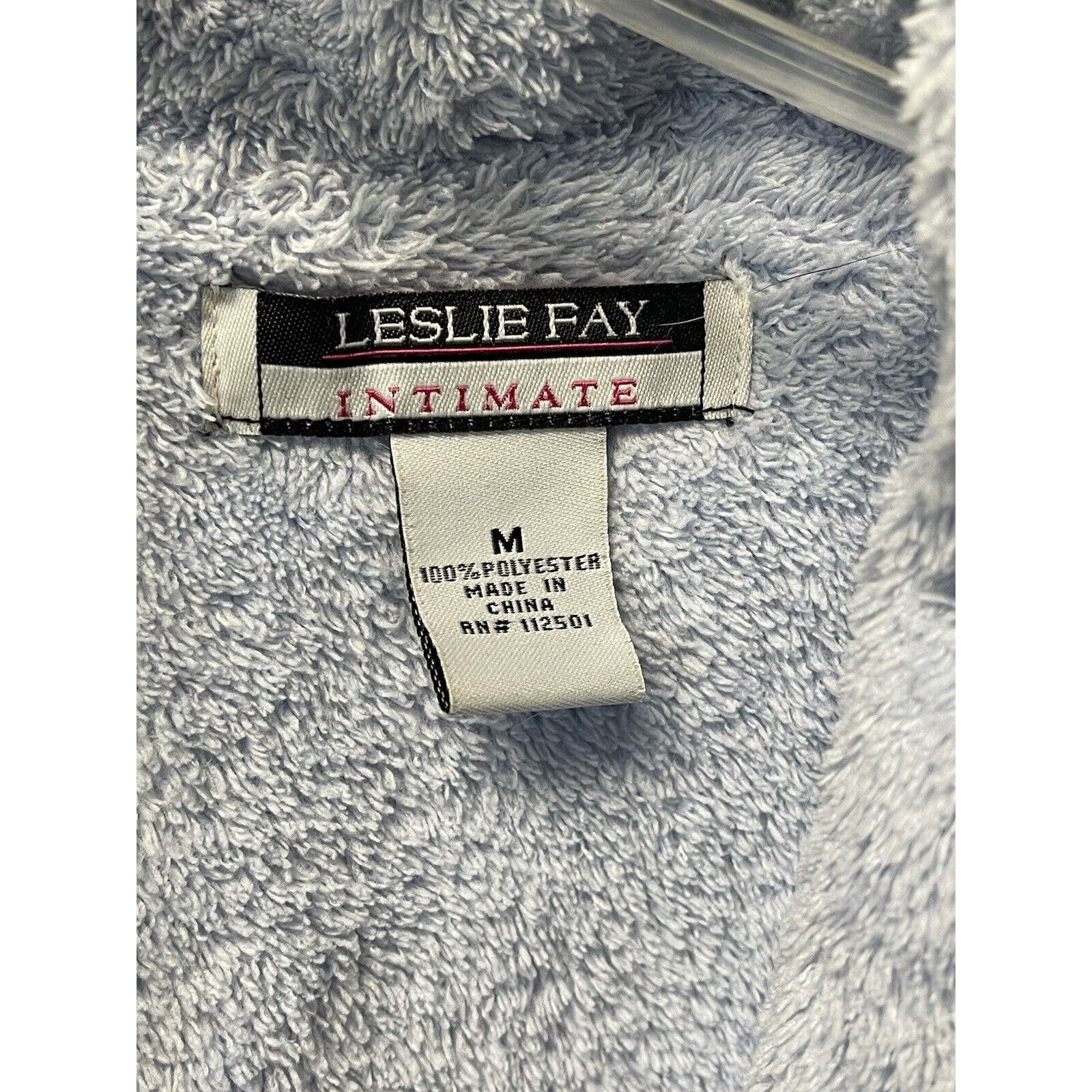 Other Vintage Plush Robe Womens M Leslie Fay Intimate Cozy Comfort Size ONE SIZE - 9 Thumbnail