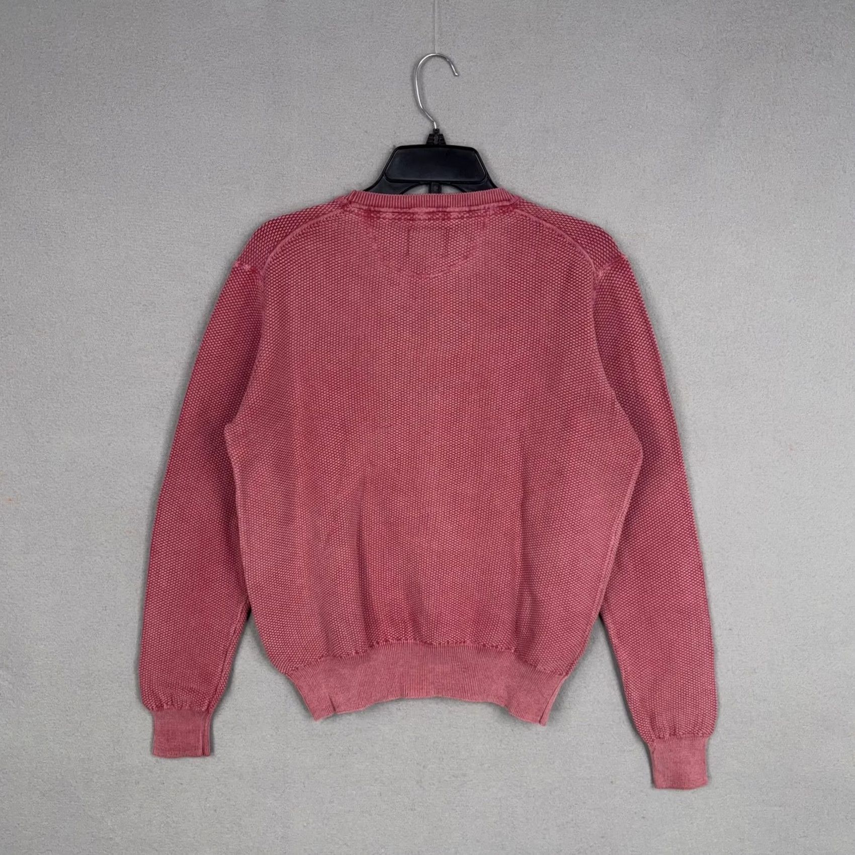 Pepe Jeans Pepe Jeans Sweater Mens Medium Pink Slim Fit Cotton Crewneck Knit London Hip Hop Size US M / EU 48-50 / 2 - 7 Thumbnail