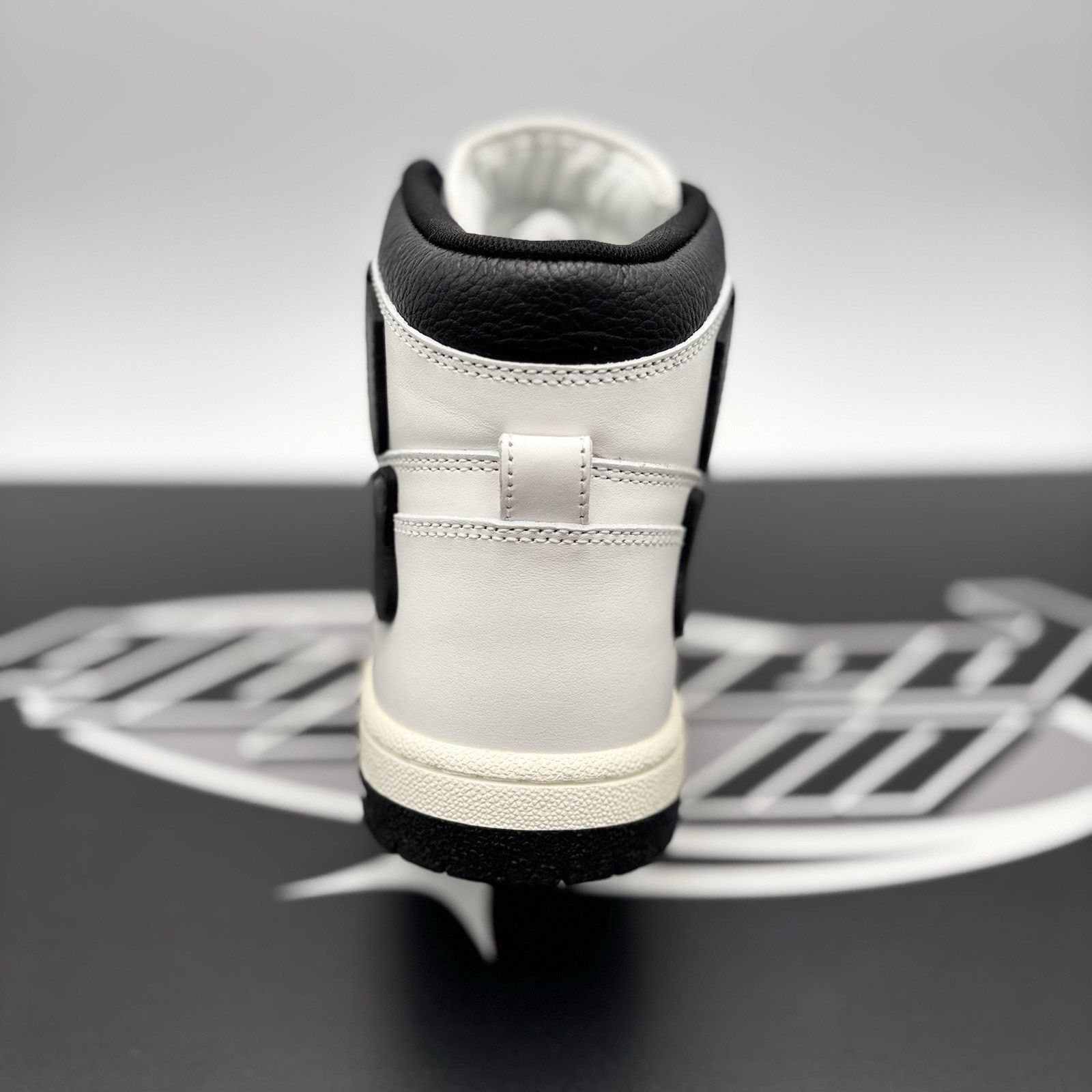 Amiri Amiri Skel High Top Sneakers ' Black, White ' | NEW! Size US 9 / EU 42 - 13 Thumbnail