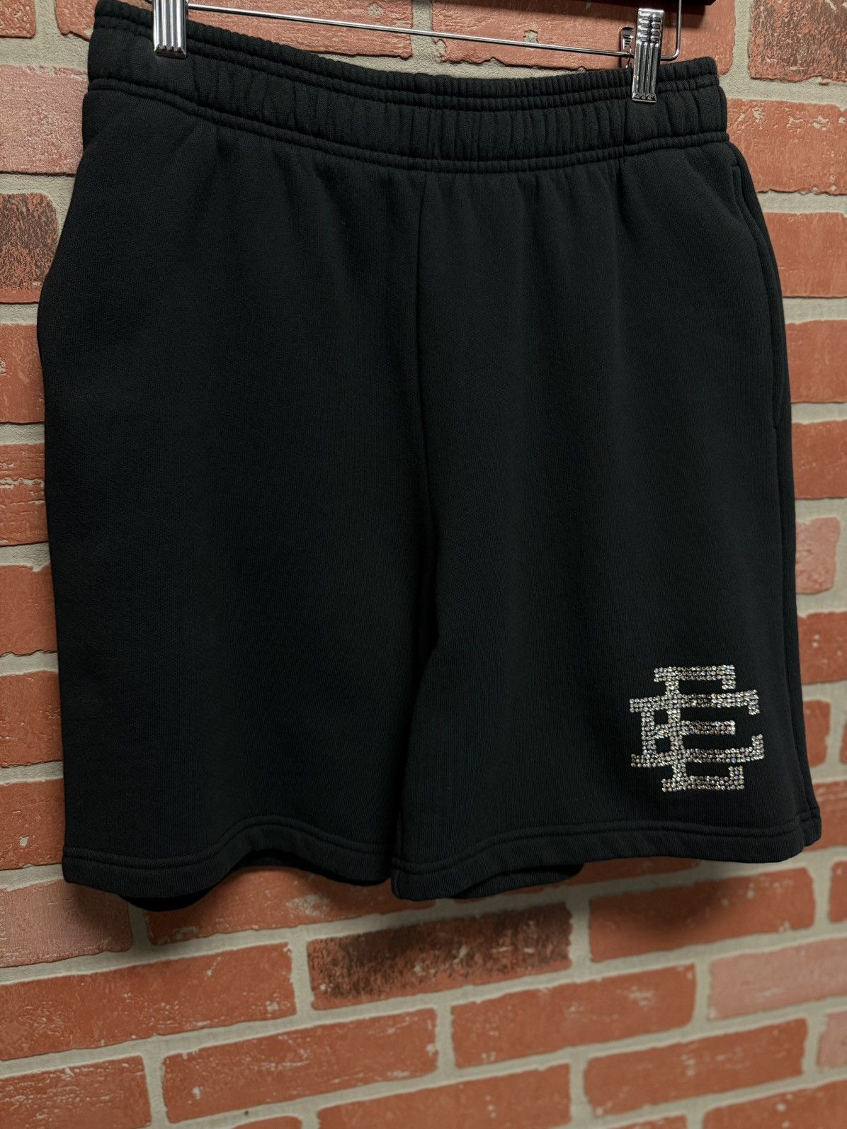 Eric Emanuel × Swarovski Eric Emanuel Swarovski Crystal Stones Shorts Size S (NEW) Size US 29 - 1 Thumbnail