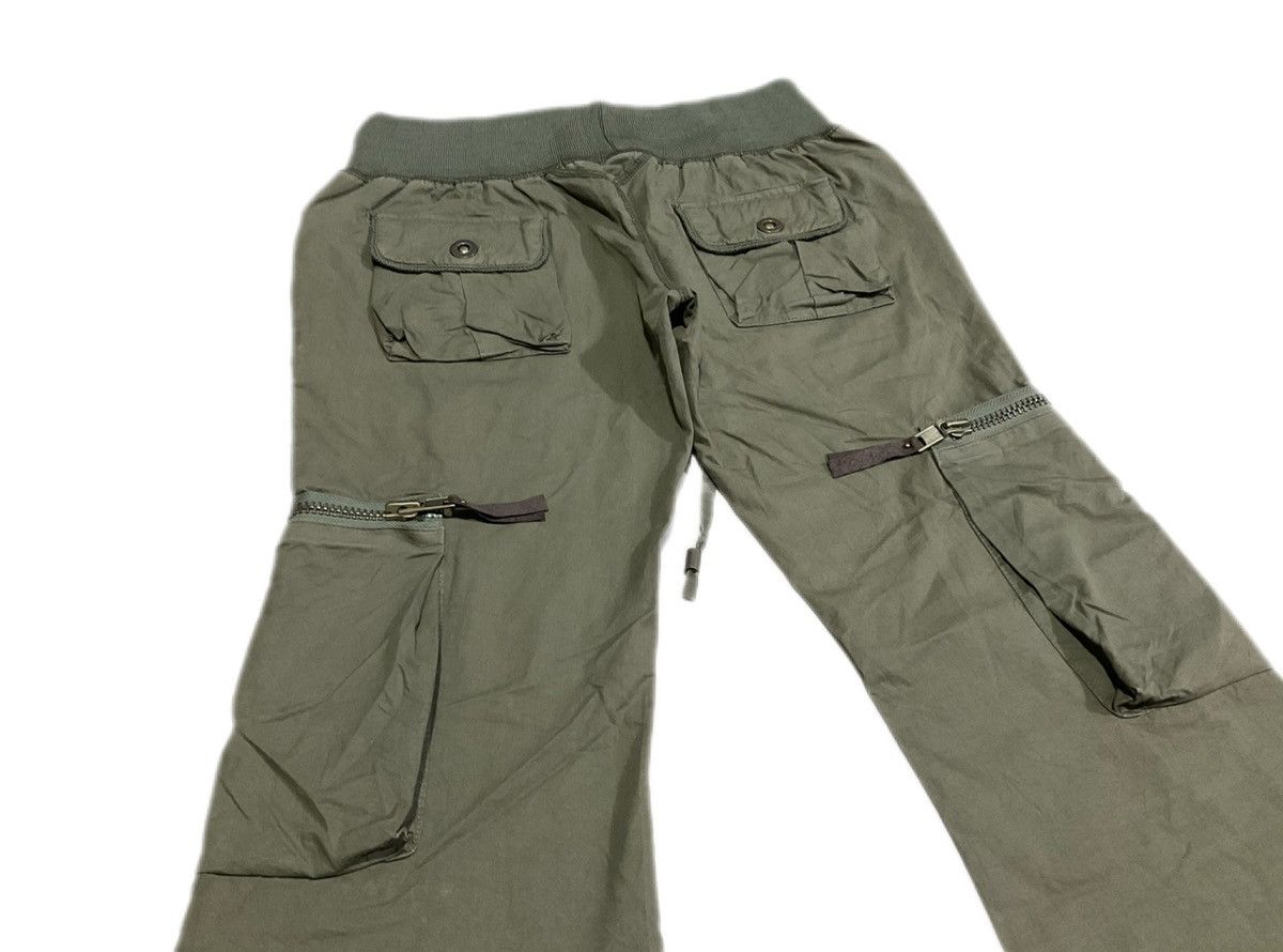 If Six Was Nine × Japanese Brand × Le Grande Bleu (L.G.B.) 🔥Y2K Archived G.O.A. Flared Cargo Pants Zipper Multi Pockets Size US 30 / EU 46 - 6 Thumbnail