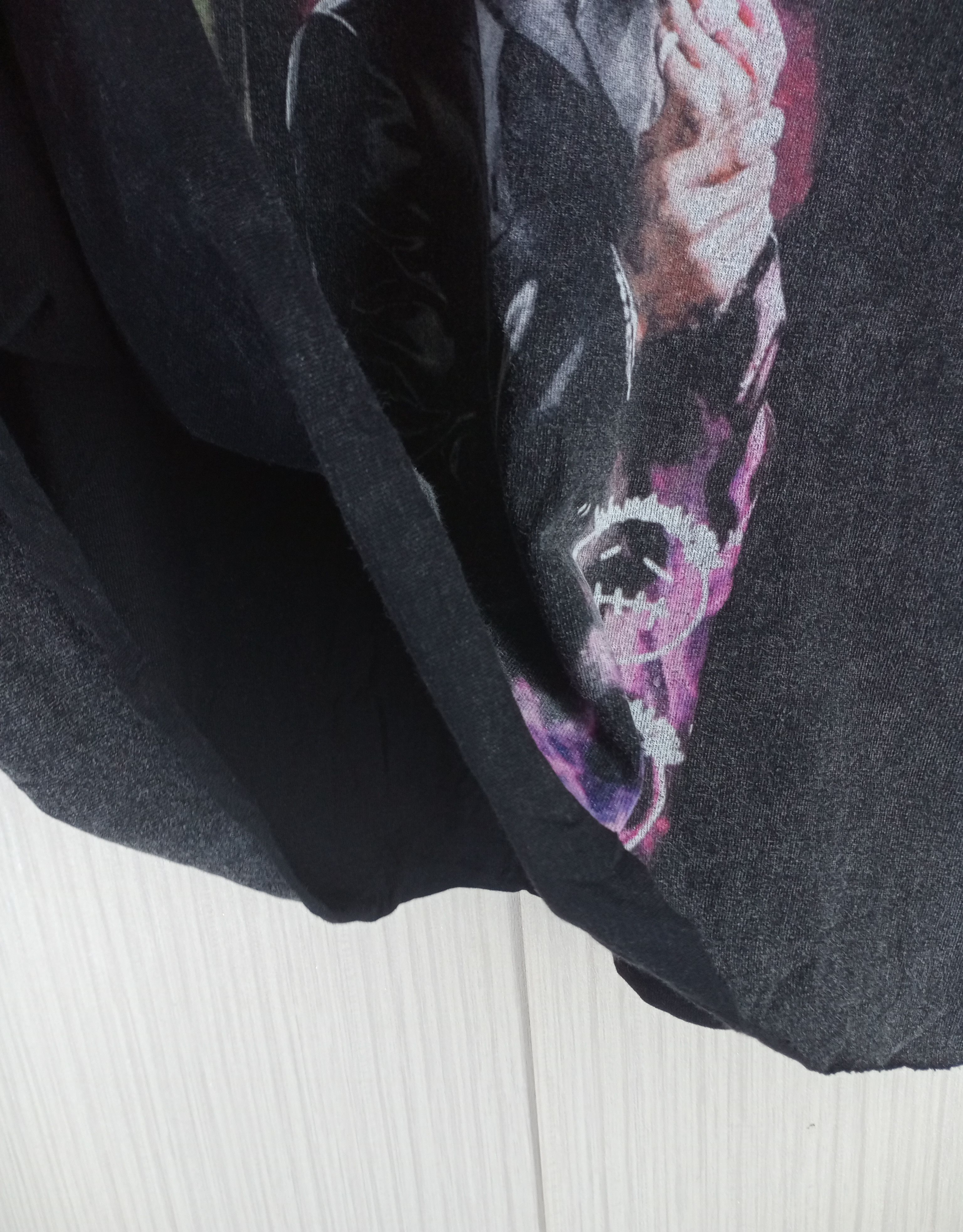 Japanese Brand × Rap Tees × Travis Scott Rare Vintage Travis Scott Black Washed Tshirt Size US M / EU 48-50 / 2 - 8 Thumbnail