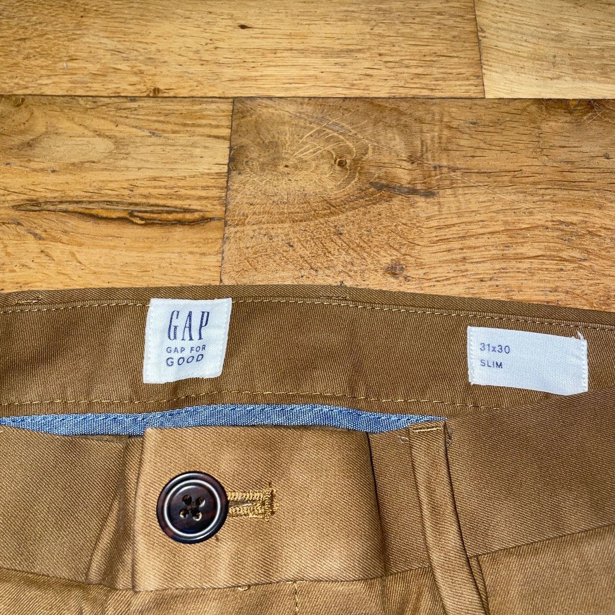 Gap Gap men’s fashionable chinos pants slim fit Size US 31 - 3 Thumbnail