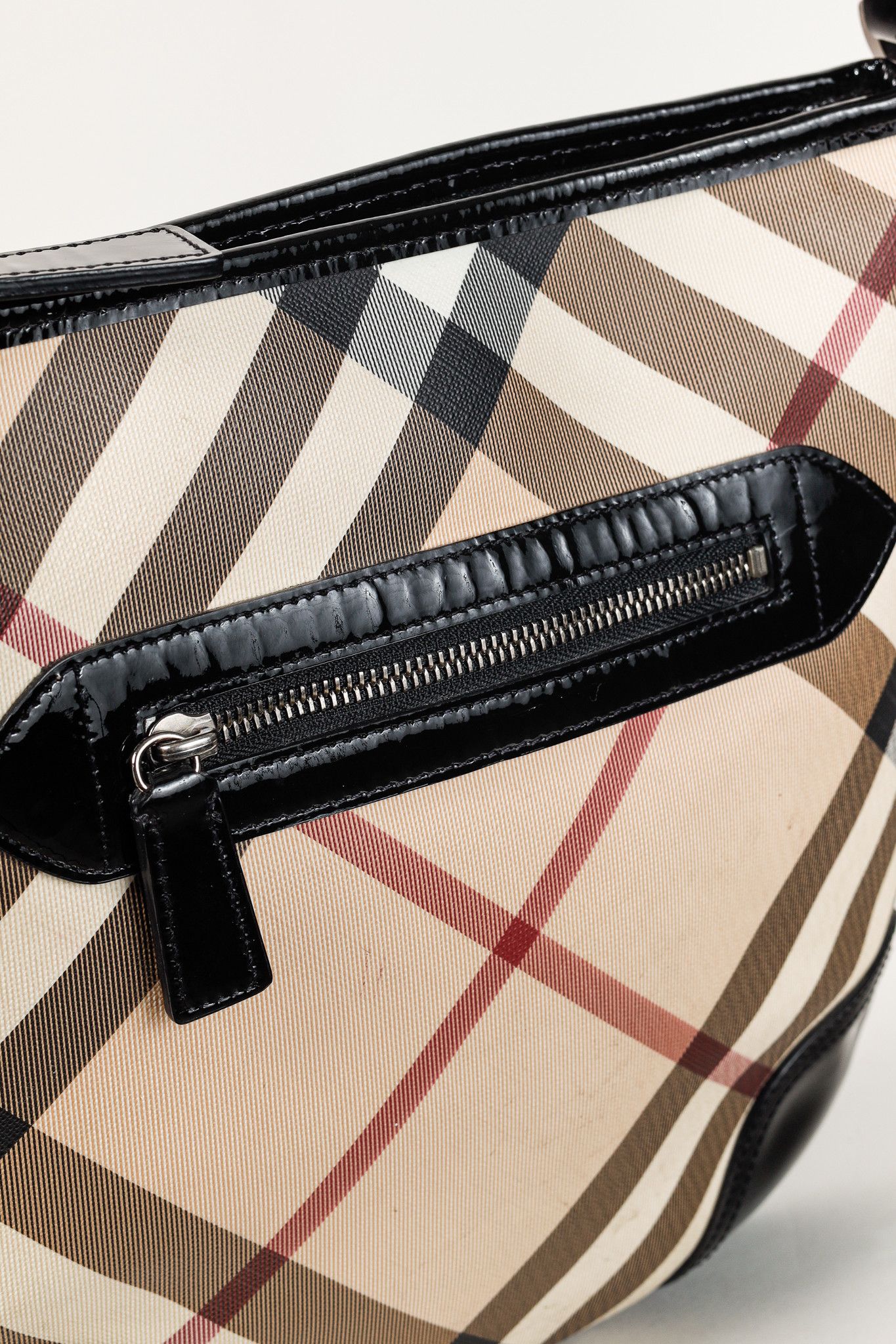 Burberry Burberry Dryden SuperNova Check Canvas Crossbody Bag Size ONE SIZE - 8 Thumbnail