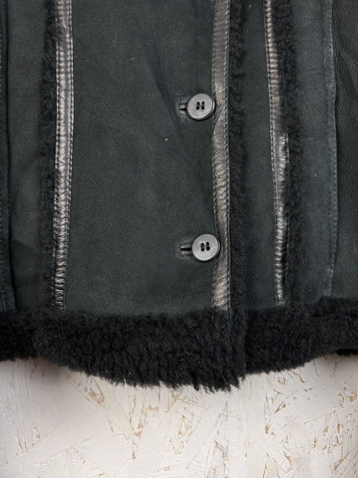 Balenciaga Balenciaga Lambskin Shearling Leather Sherpa Jacket Size XL / US 12-14 / IT 48-50 - 2 Thumbnail