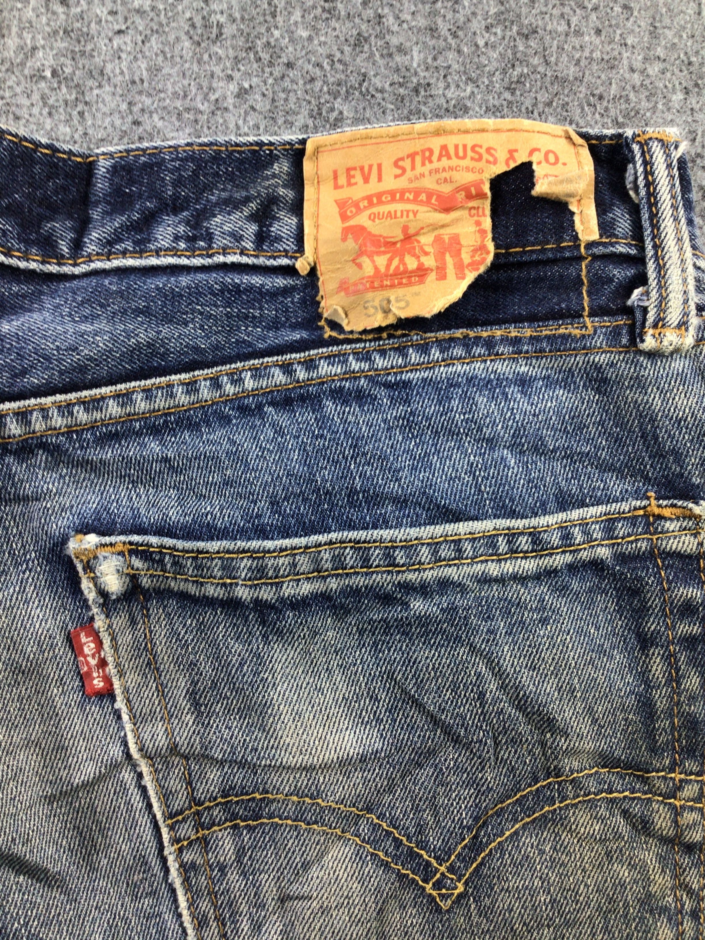 Levi's Vintage Levis 505 Jeans-JM565 Size US 34 / EU 50 - 6 Thumbnail