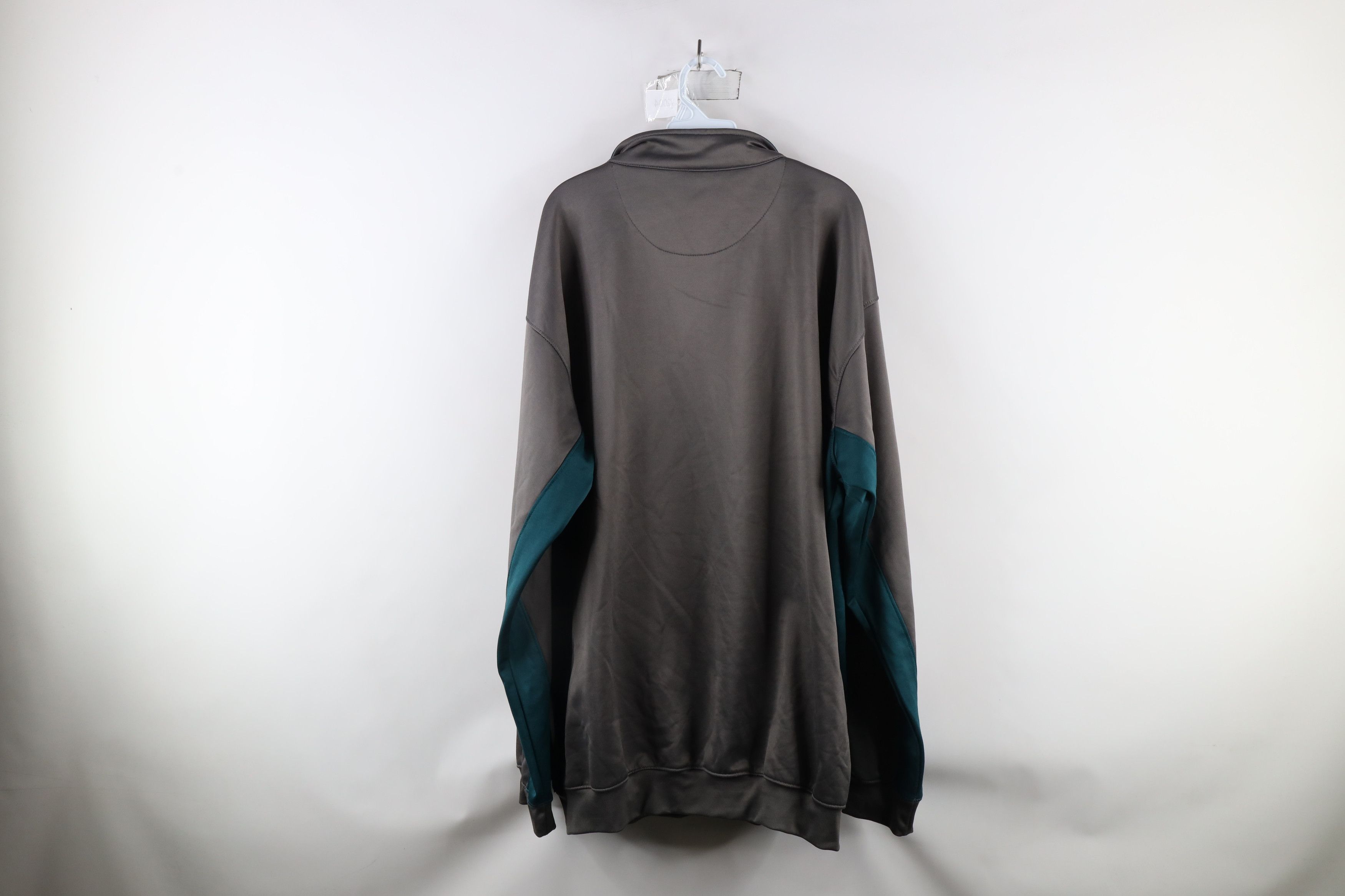 Majestic × Vintage Vintage Majestic Eagles Football Half Zip Pullover Sweater Size US XXL / EU 58 / 5 - 9 Thumbnail