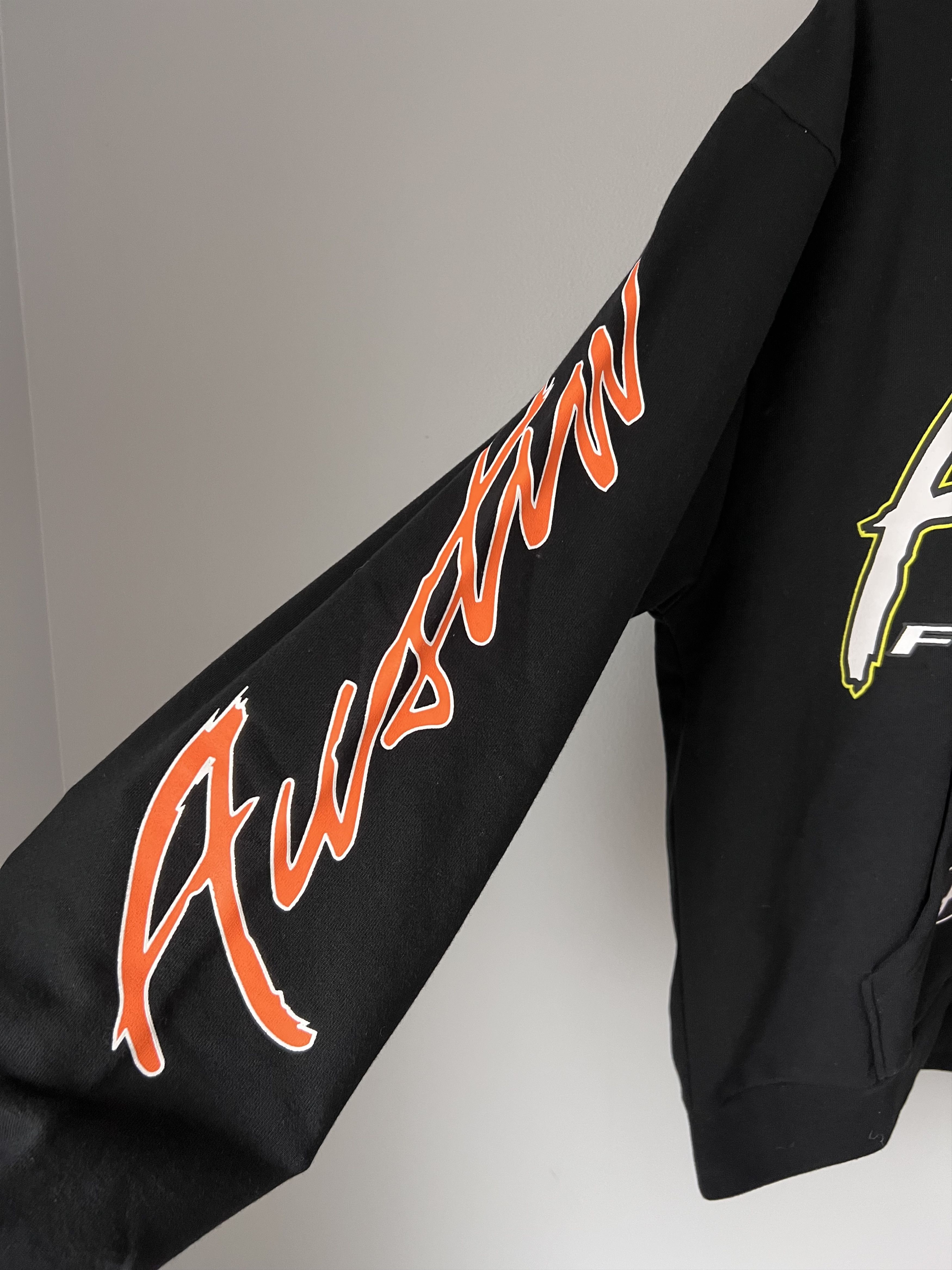 +44 +44 Lewis Hamilton Austin Moto Zip Up Hoodie in Black Size US L / EU 52-54 / 3 - 4 Thumbnail