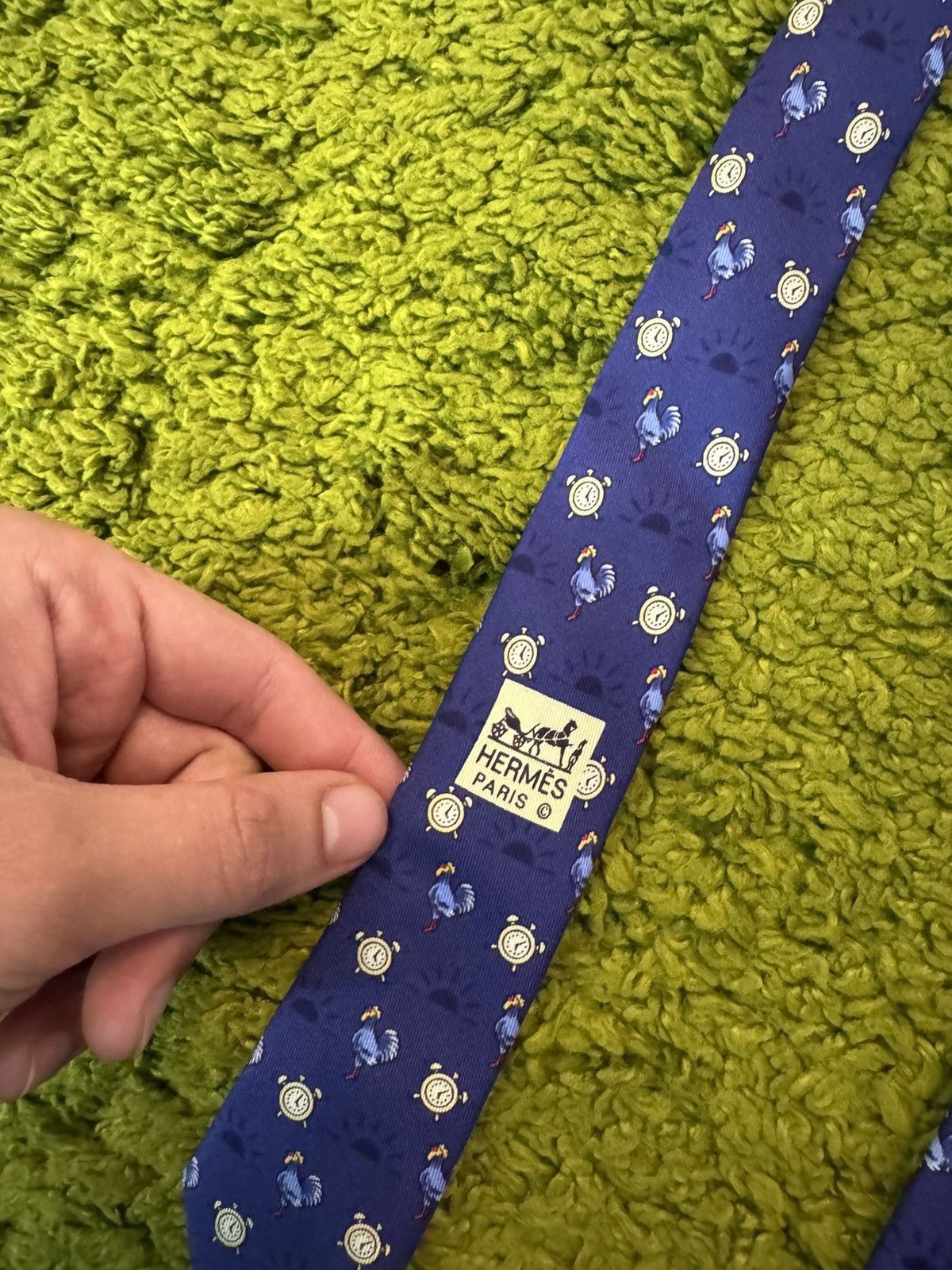 Hermes Hermes luxury vintage silk tie Size ONE SIZE - 6 Thumbnail