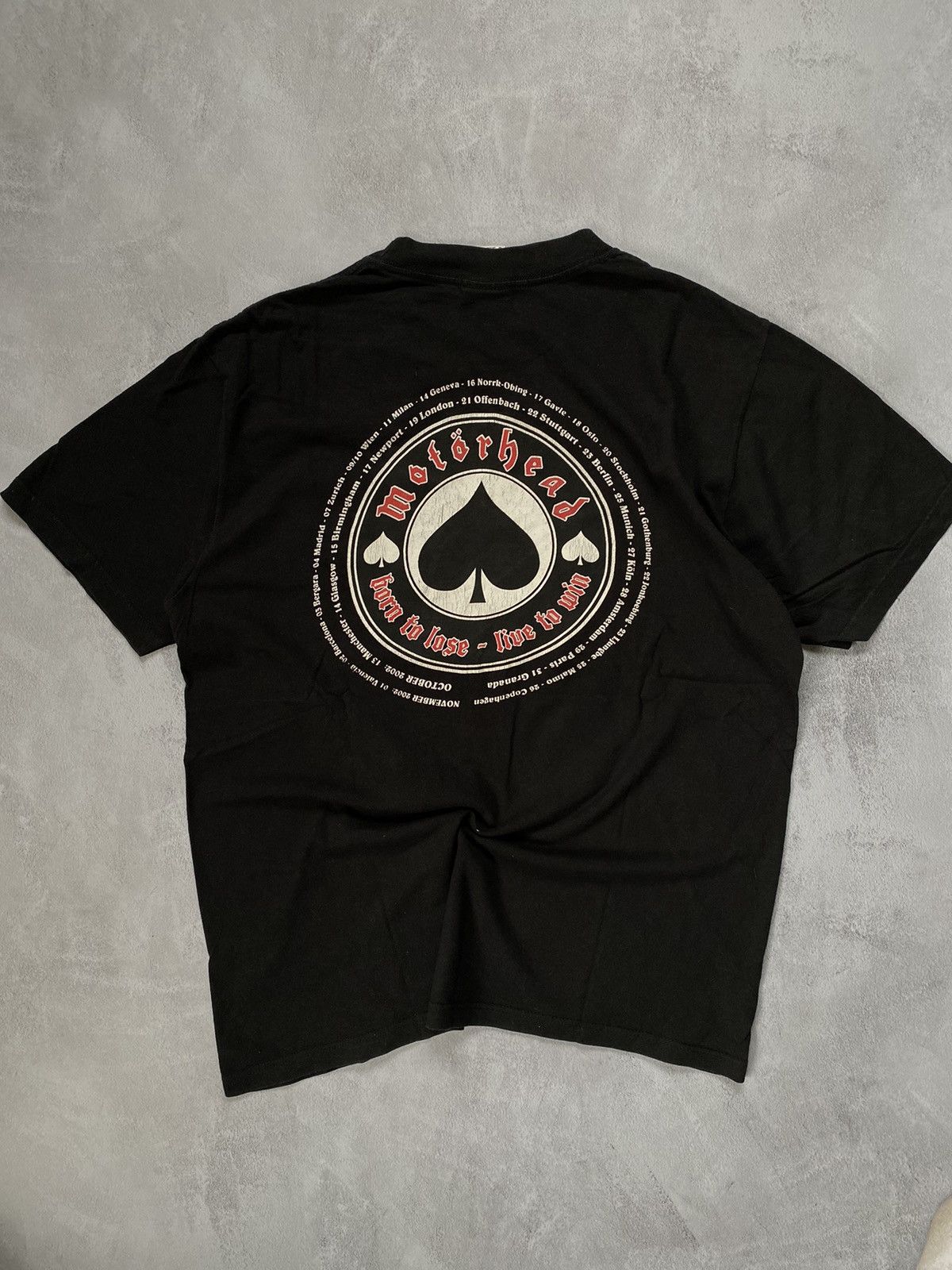 Band Tees × Vintage Vintage Motörhead Rock Band Tee AOP Perfect Washed 90s 2000 Size US M / EU 48-50 / 2 - 2 Thumbnail