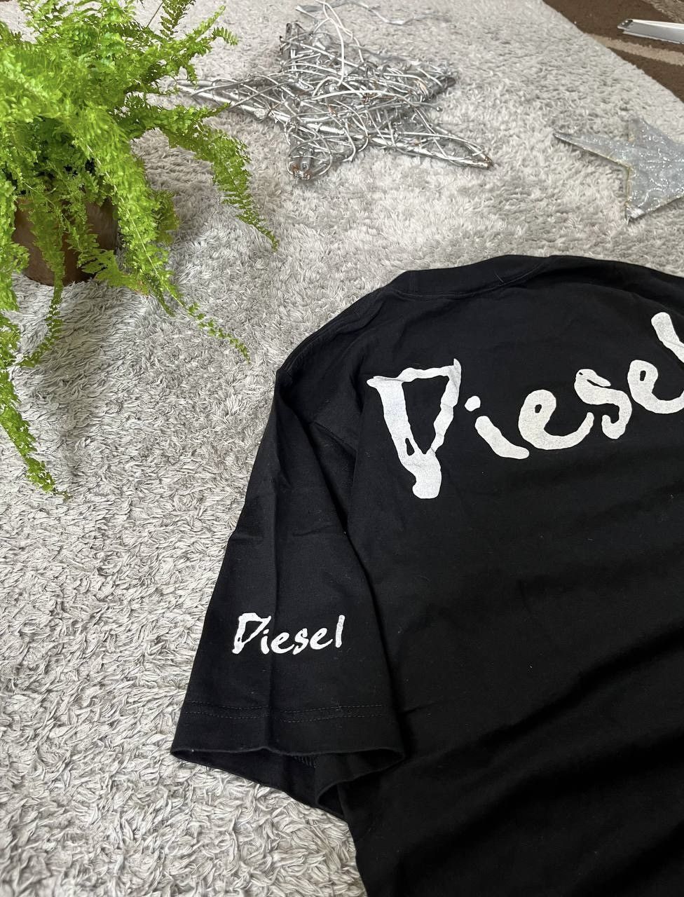 Diesel × Vintage Diesel T-Shirt Streetwear Opium Big Logo Rare Y2k Vintage Size US XL / EU 56 / 4 - 5 Thumbnail