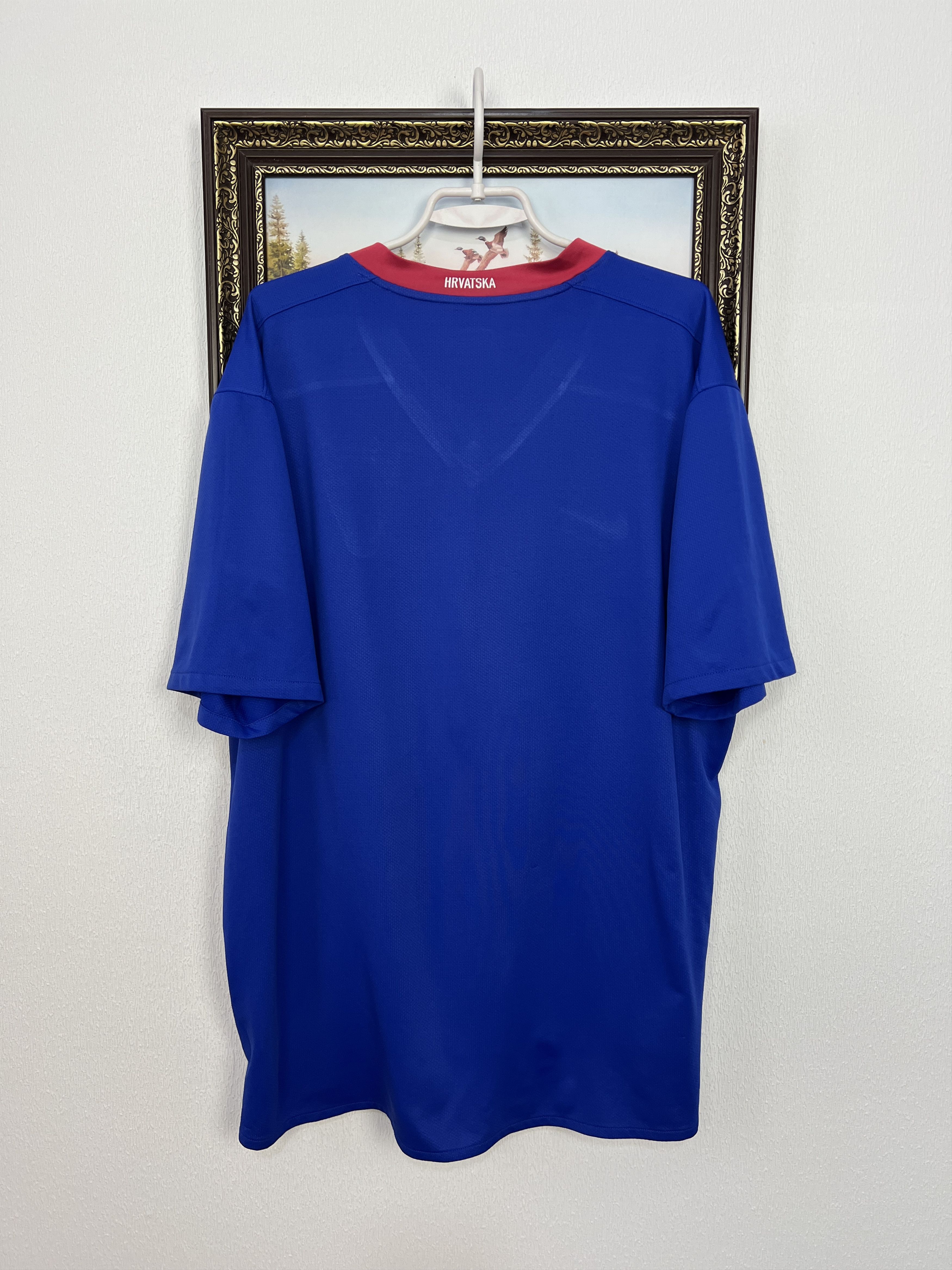 Nike Croatia Away football shirt 2007 Soccer Nike Jersey Trikot Size US XXL / EU 58 / 5 - 7 Thumbnail