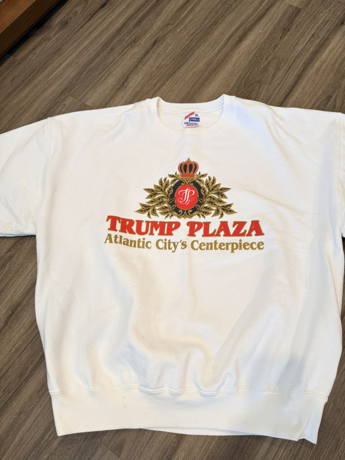 Jerzees Vintage Trump Plaza Casino Atlantic City Sweatshirt Mens XL Size US XL / EU 56 / 4 - 2 Thumbnail
