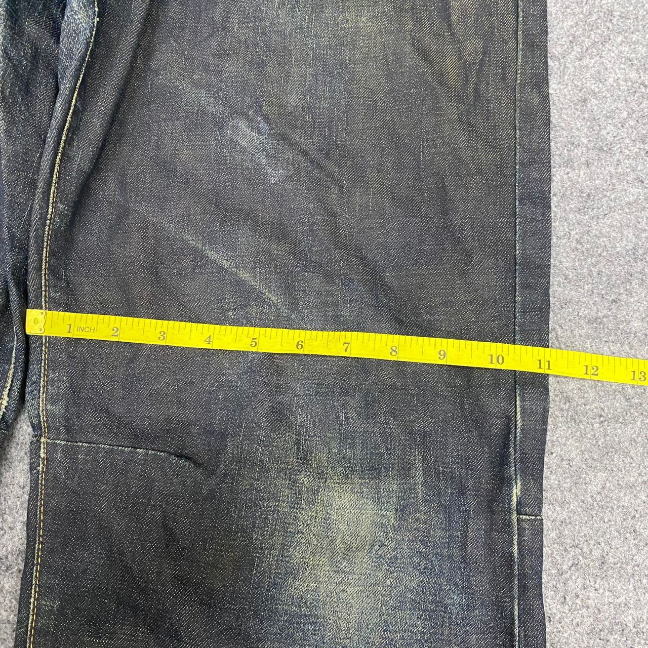 Edwin Vintage Edwin Baggy Distressed Denim Size US 35 - 7 Thumbnail