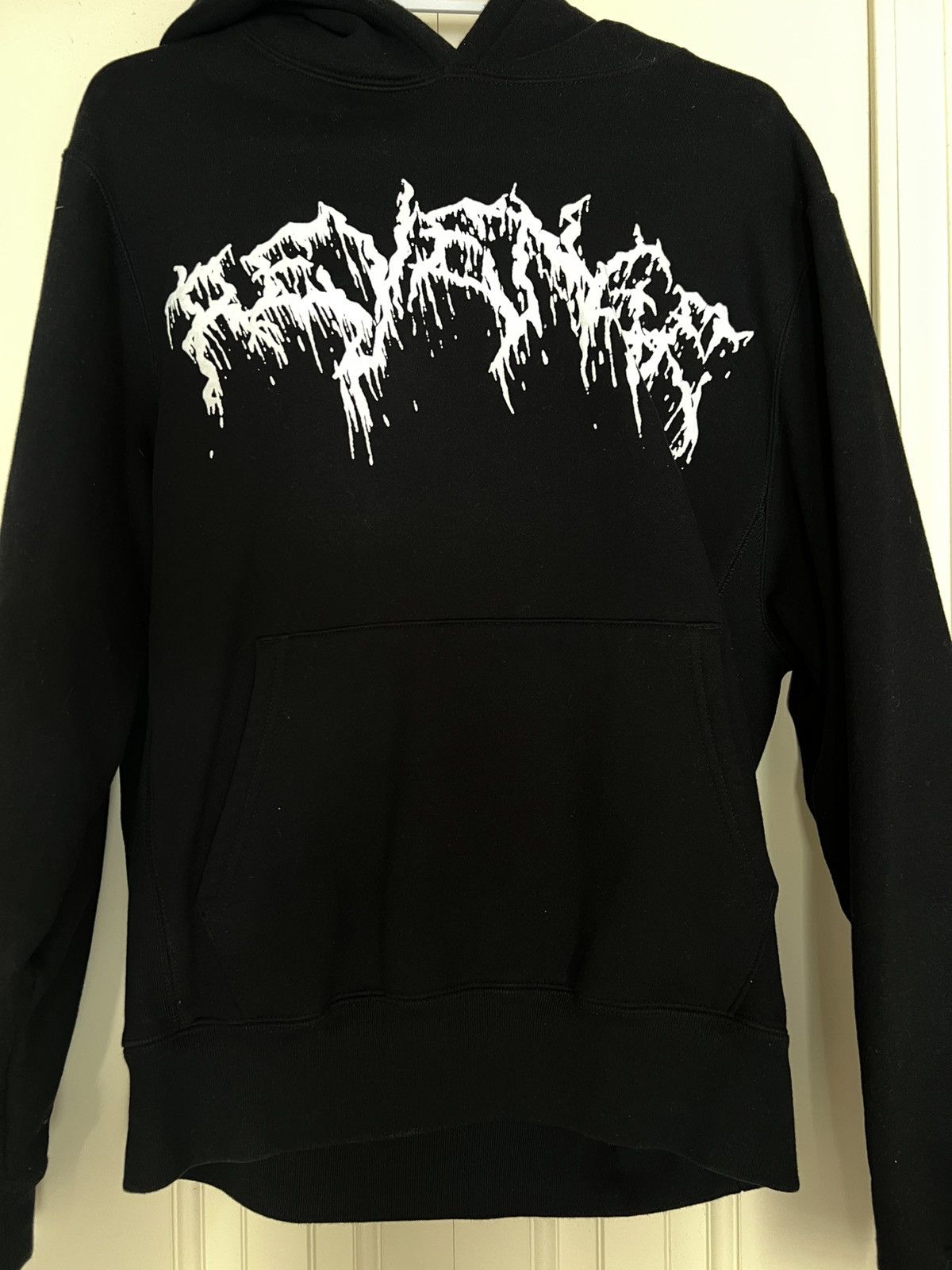 Revenge Revenge Black Drip Lightning Logo Hoodie Size US M / EU 48-50 / 2 - 4 Thumbnail
