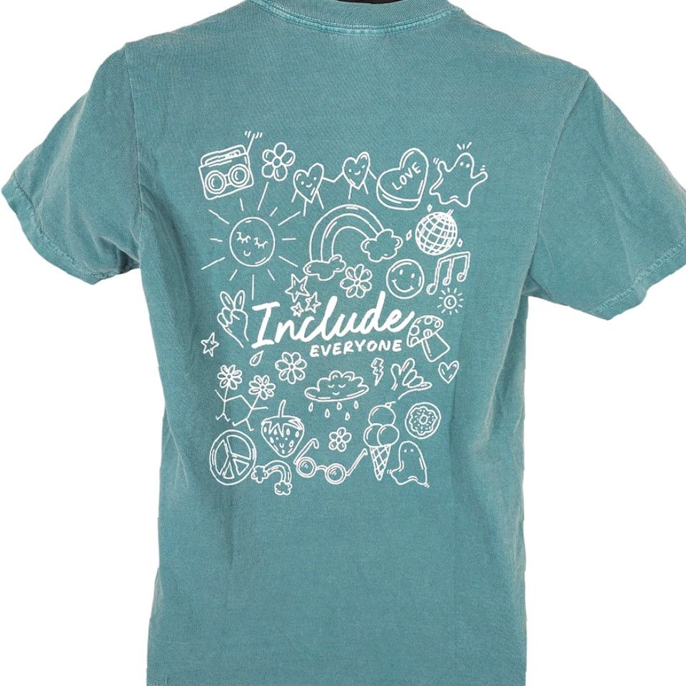 Comfort Colors **CUTE RAINBOW HEARTS GHOSTS BLUE MEN'S SHIRT SMALL** User: **Blue Cute Rainbow Hearts Ghosts Men's T-Shirt Size Small** Size US S / EU 44-46 / 1 - 4 Thumbnail
