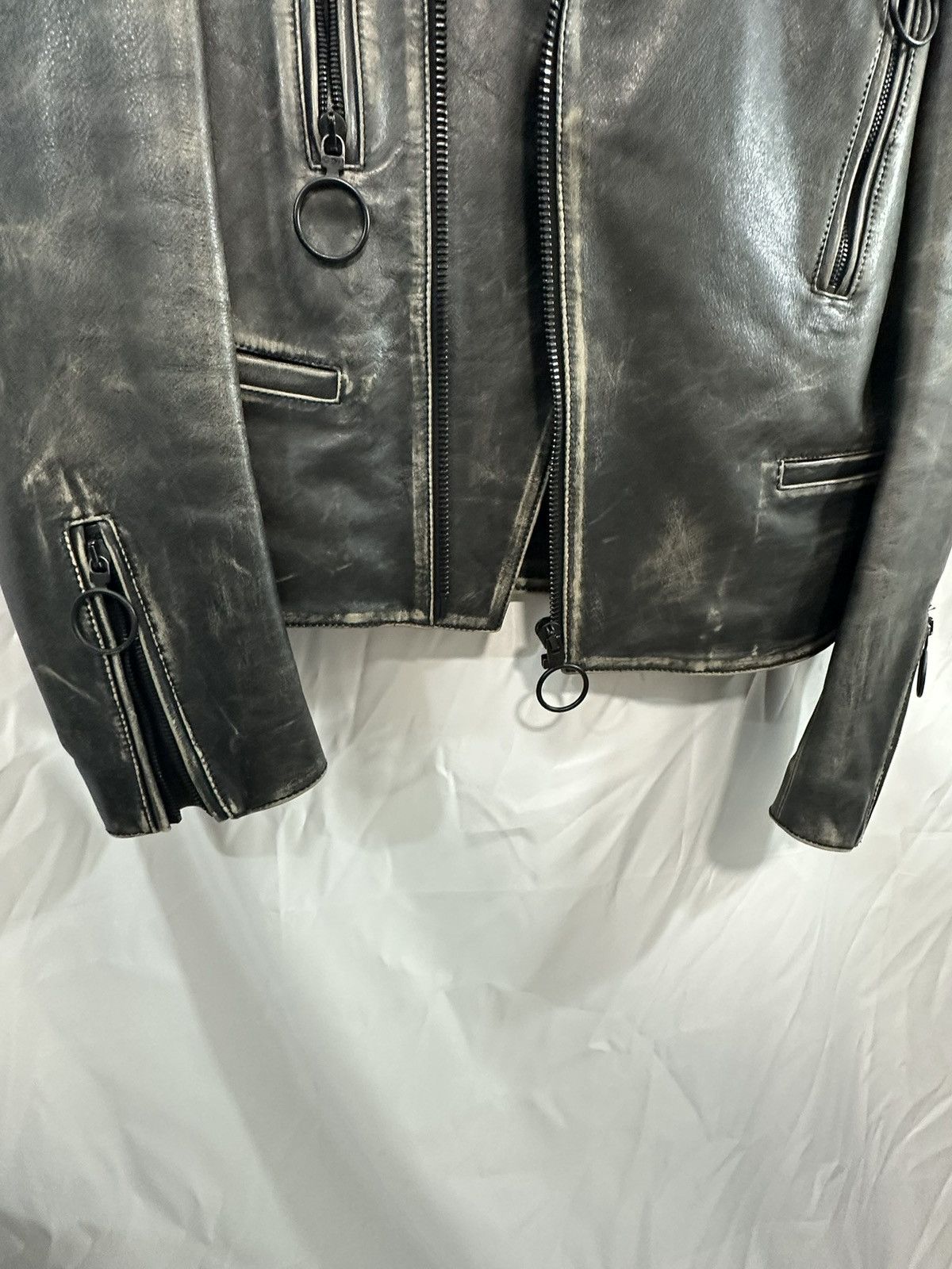 Off-White Off White Leather Jacket Size US M / EU 48-50 / 2 - 9 Thumbnail