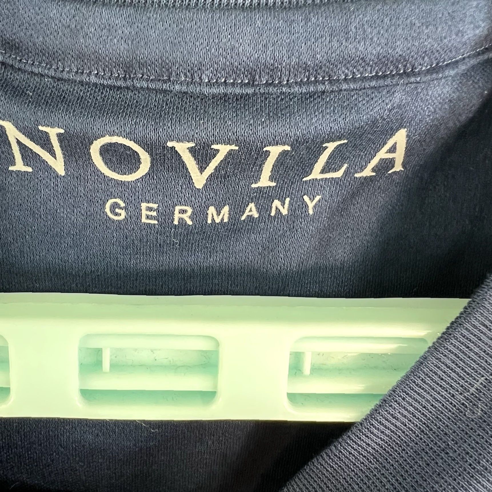Vintage VINTAGE Novila Germany T-Shirt Men 3XL Blue Cotton Crew Neck Short Sleeve All Seasons Size US XXL / EU 58 / 5 - 3 Thumbnail