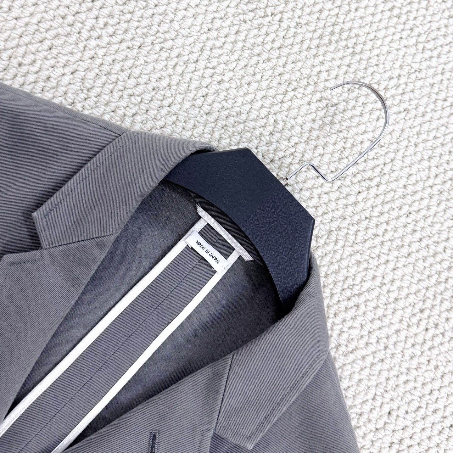 Thom Browne Thom Browne Dark Gray Striped Suit Jacket Size US L / EU 52-54 / 3 - 3 Thumbnail