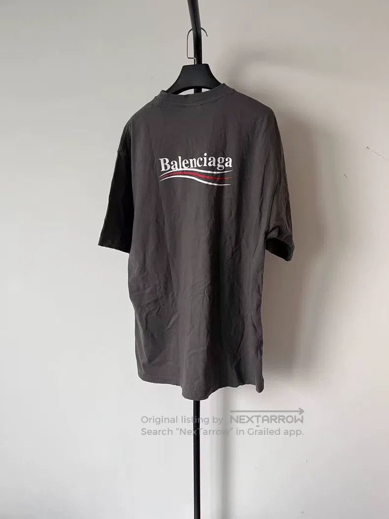 Balenciaga Balenciaga Round Neck Short Sleeve Logo Printed Detail T-S Size US S / EU 44-46 / 1 - 2 Thumbnail