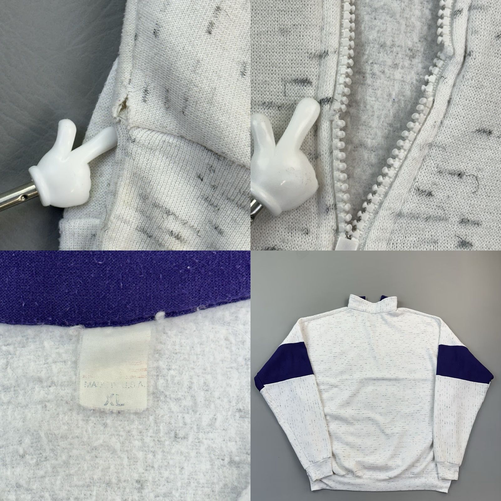 Vintage VINTAGE San Francisco Sweatshirt Mens XL Cable Car 1/4 Zip Pullover 90s USA Size US XL / EU 56 / 4 - 8 Thumbnail