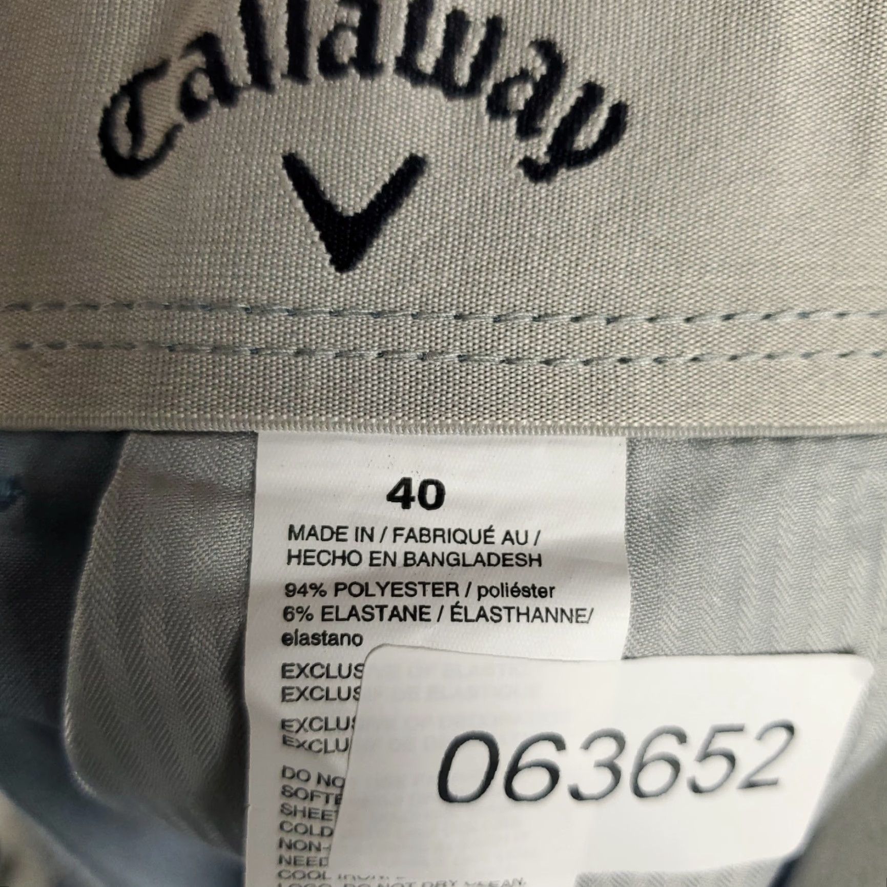 Callaway Callaway Shorts Mens Waist Size 40 Blue Chino Flat Front Casual Modern Classic Sports Shorts Size US 40 / EU 56 - 7 Thumbnail