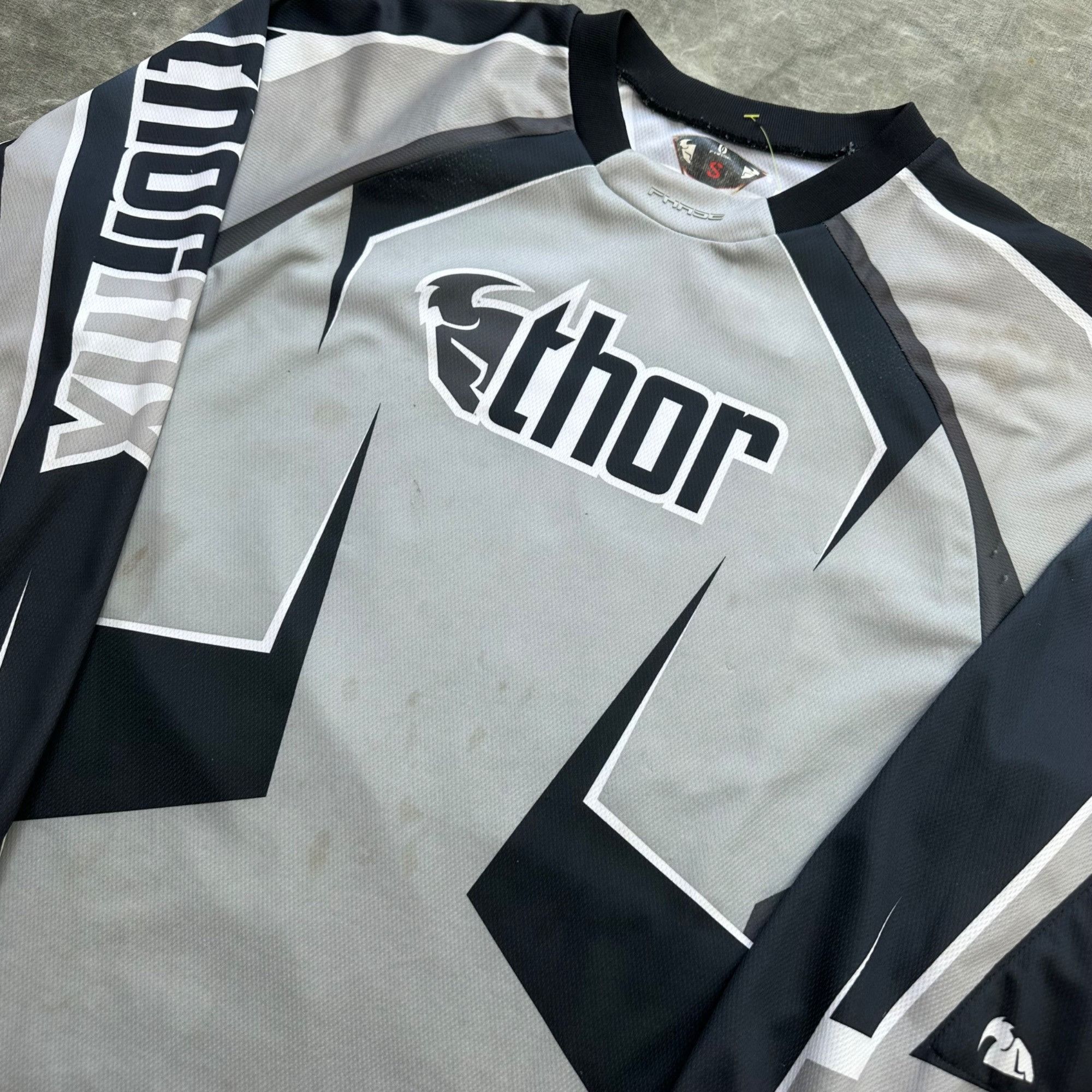 Vintage Vintage Thor Motocross Mesh Lightweight Jersey Size US S / EU 44-46 / 1 - 3 Thumbnail