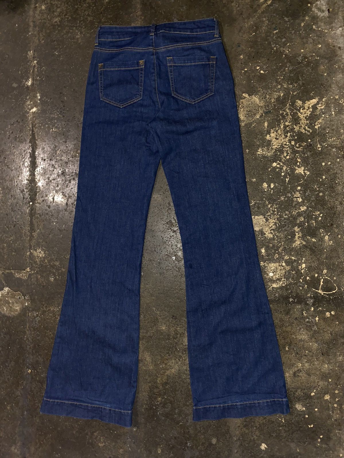 Hysteric Glamour × Valentino Wild leg Bootcut Luxury Flared VALENTINO DENIM PANTS Jeans Size 27" / US 4 / IT 40 - 3 Thumbnail