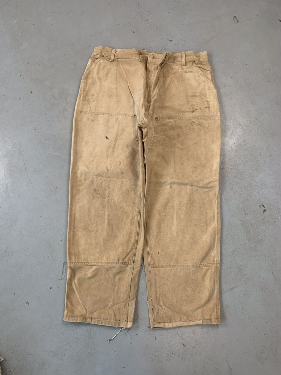 Carhartt Vintage faded Carhartt double knee denim Size US 38 / EU 54 - 1 Thumbnail
