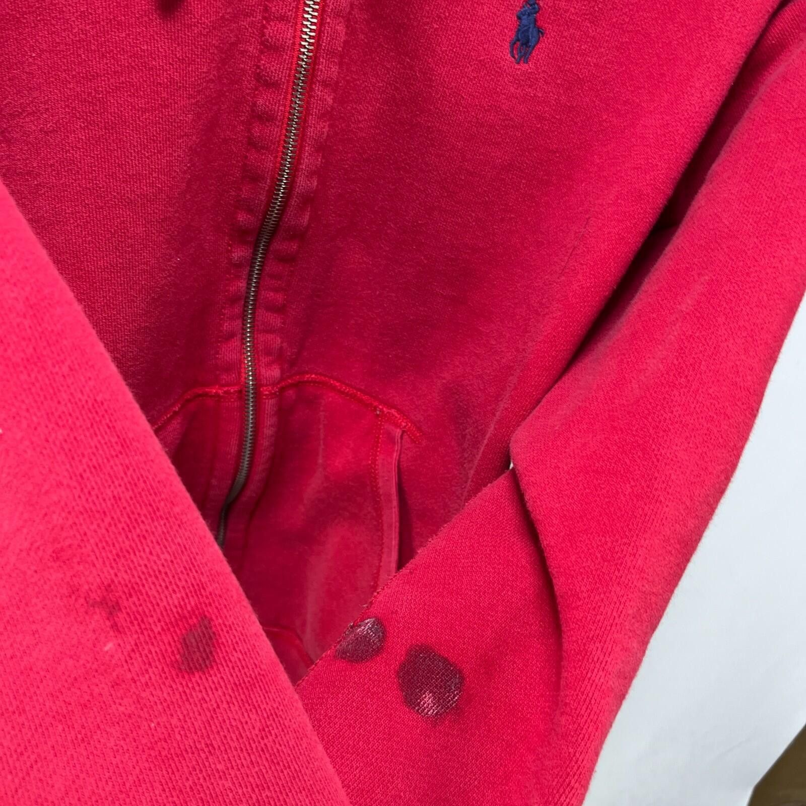 Polo Ralph Lauren Vintage Polo Ralph Lauren Pony Zip Up Hoodie Small Size US S / EU 44-46 / 1 - 4 Thumbnail