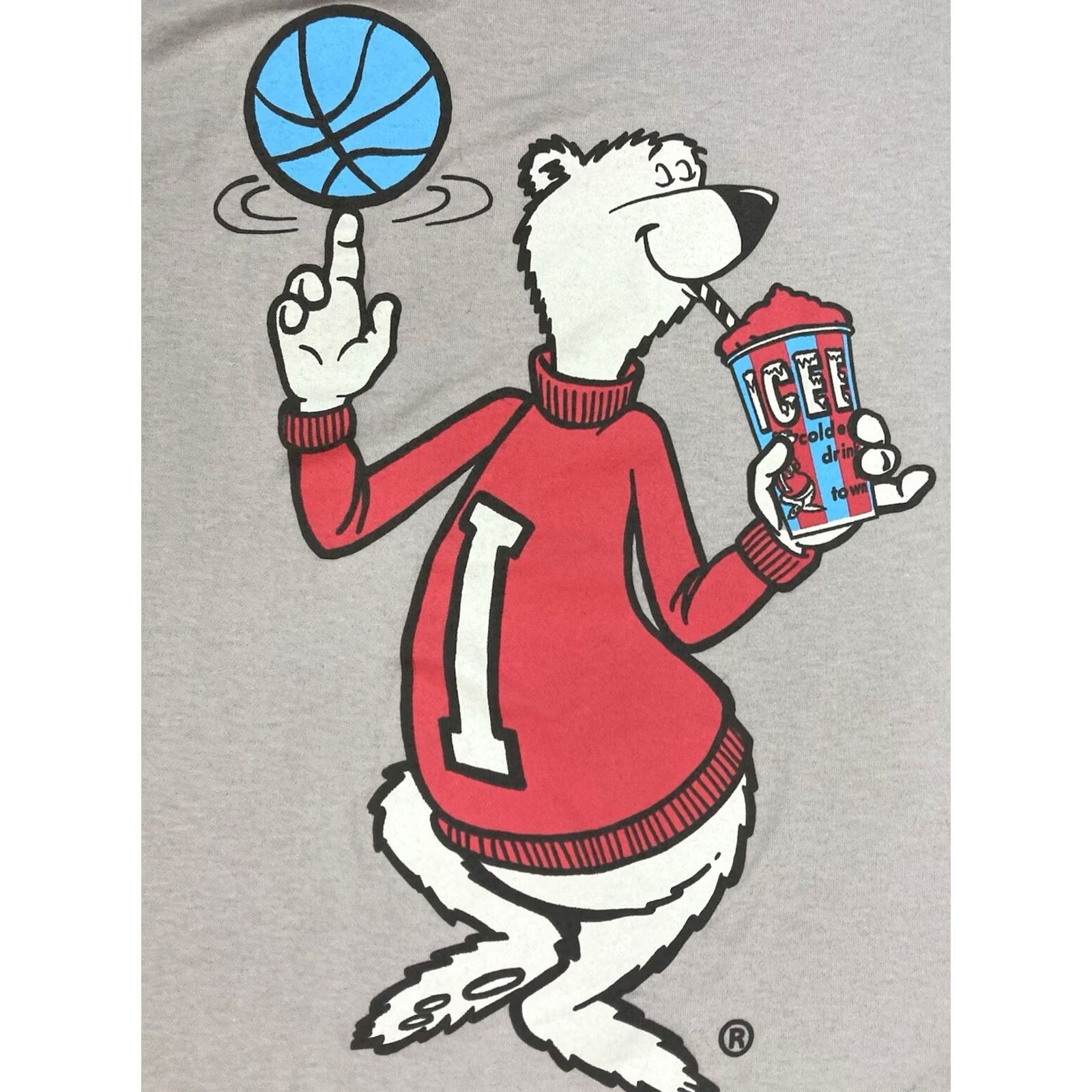 Vintage Icee Company Icee Graphic T-shirt Men Medium Gray Short Sleeve Frozen Beverage Size US M / EU 48-50 / 2 - 2 Thumbnail