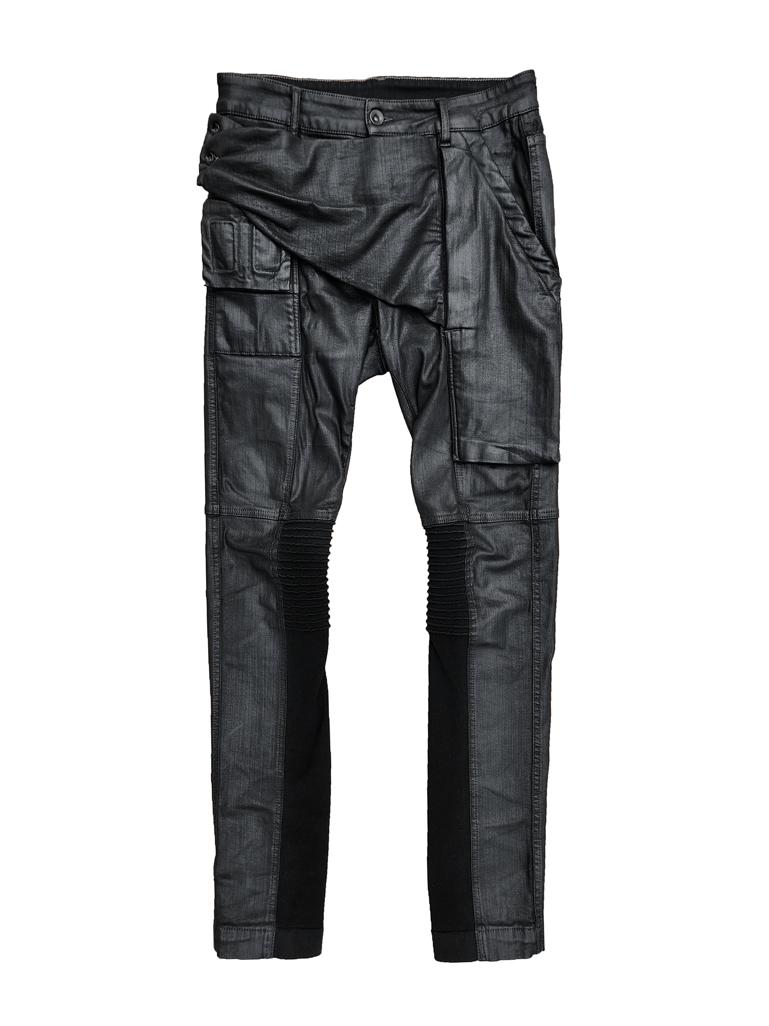 Rick Owens Rick Owens DRKSHDW Black Wax Memphis Jeans | Grailed