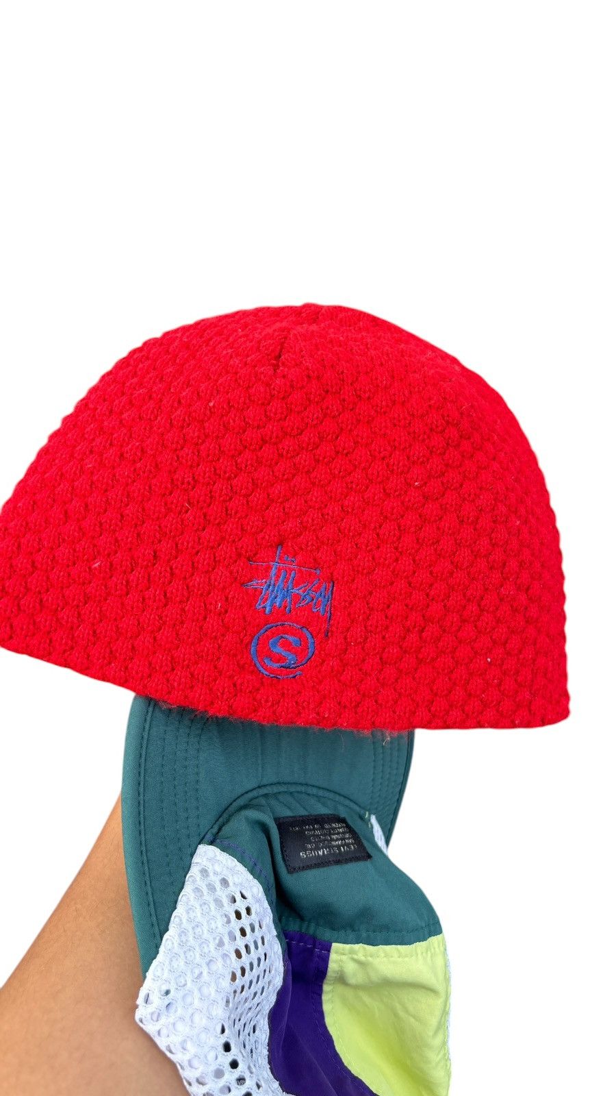 Stussy (NEED GONE) Rare Stussy Embroidery Beanie Hat Size ONE SIZE - 2 Thumbnail