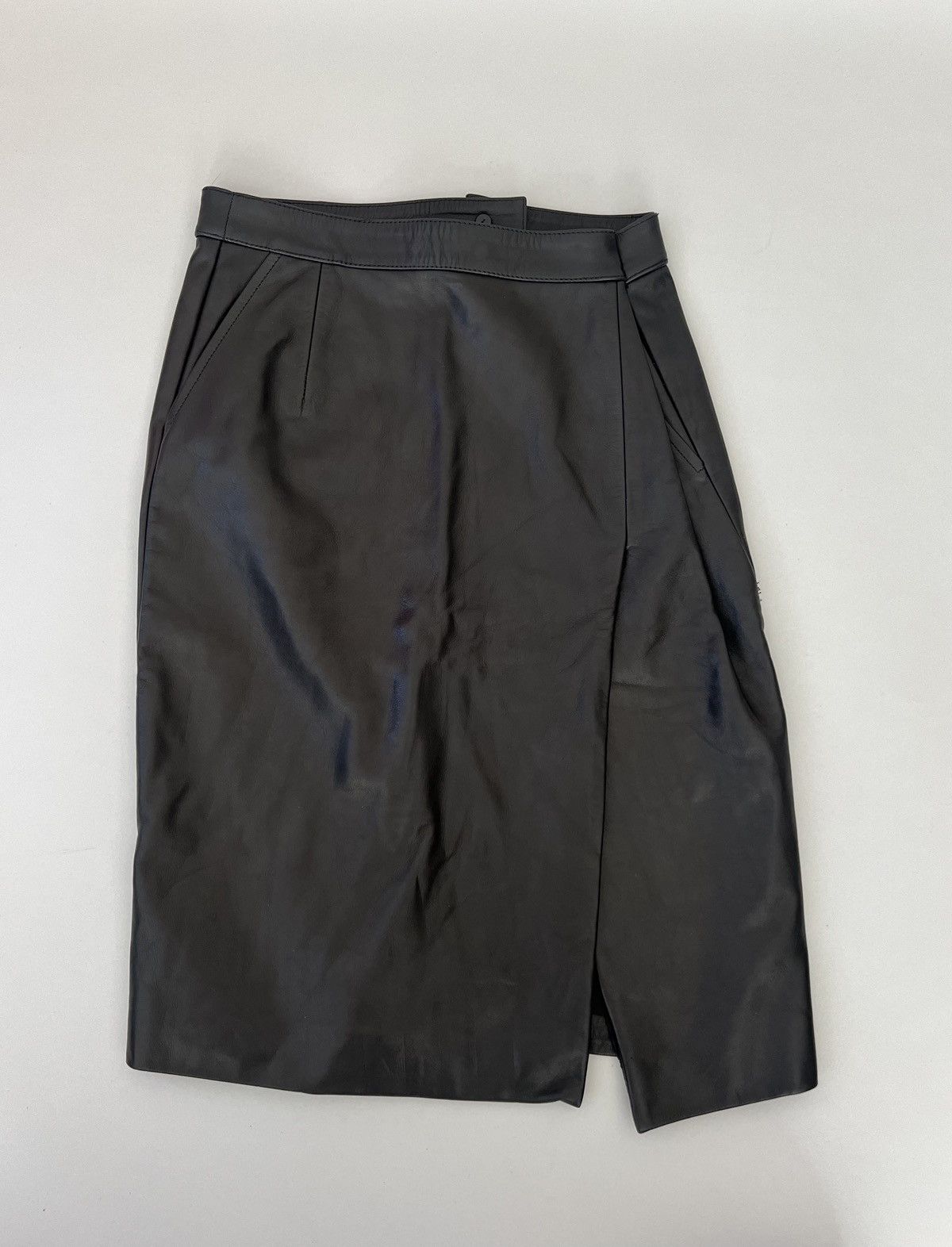 Vetements Vetements FW17 Leather Skirt Size 26" / US 2 / IT 38 - 4 Thumbnail