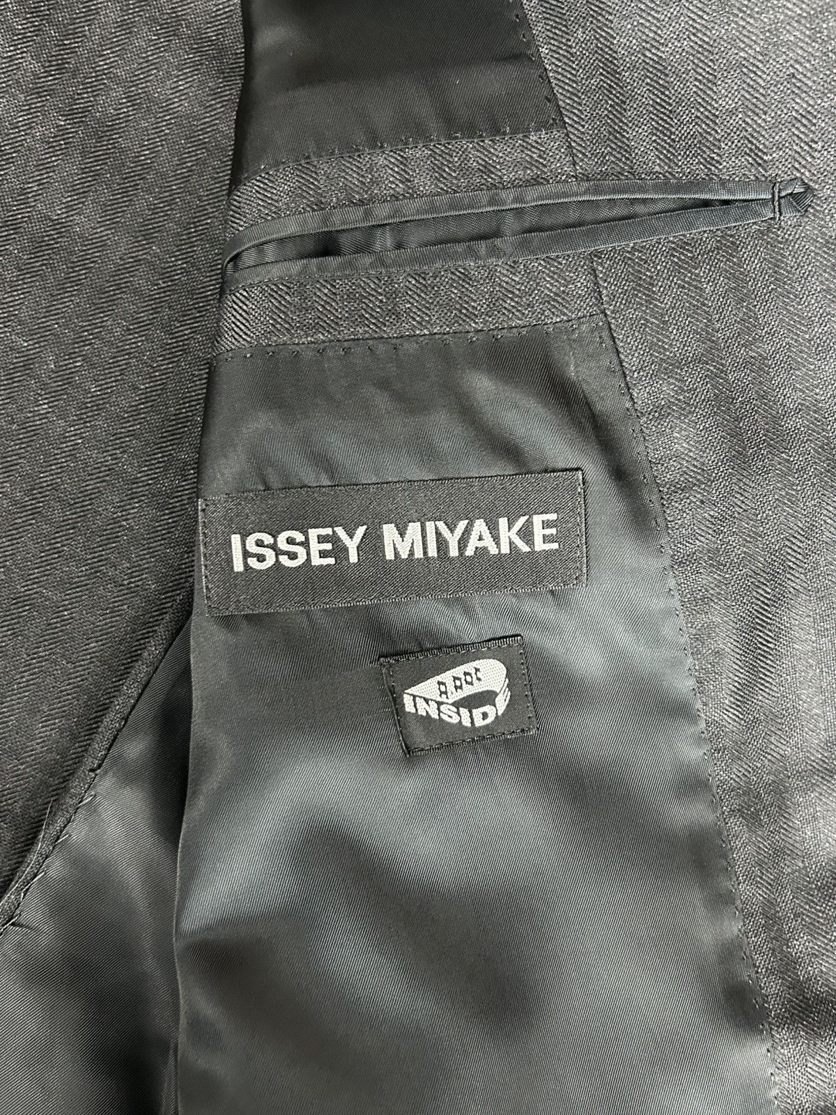 Issey Miyake Issey Miyake A-POC Wool/Silk Blazer Size US L / EU 52-54 / 3 - 6 Thumbnail