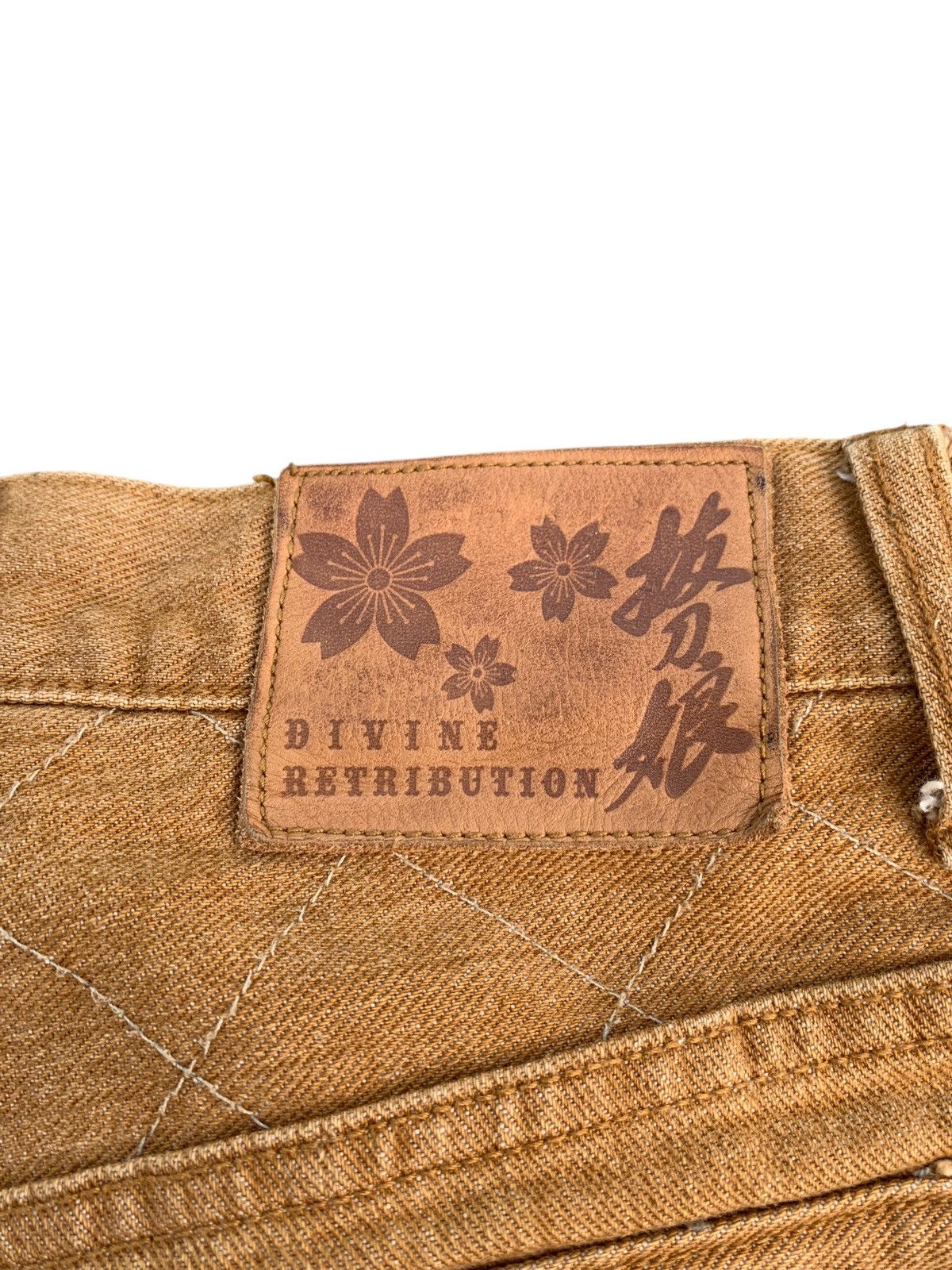 Kapital RARE💥KARAKURI DEVINE RETRIBUTION SUKAJAN JAPANESE DENIM Size US 32 / EU 48 - 14 Thumbnail