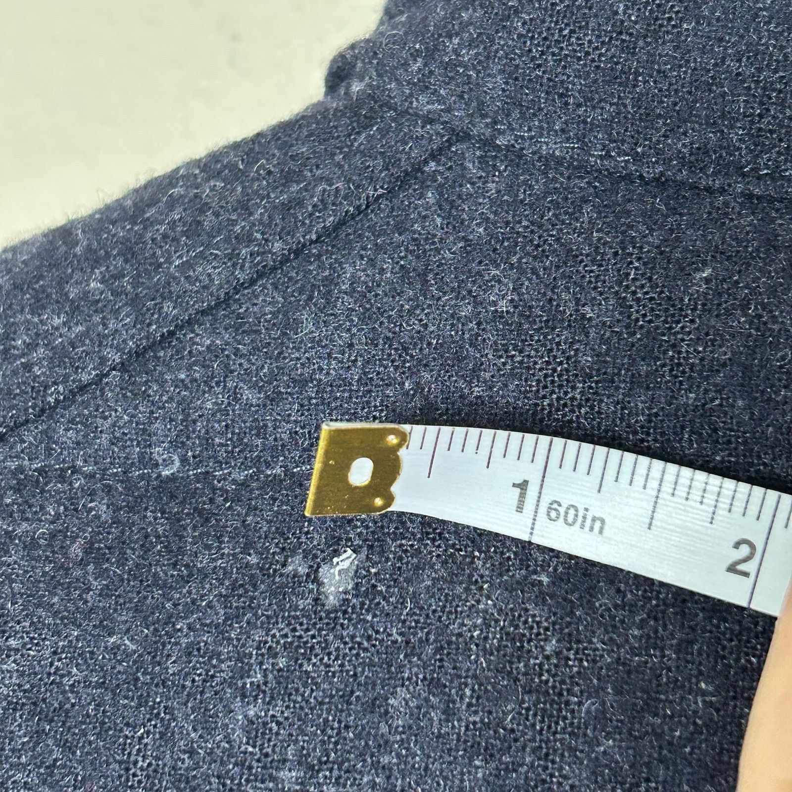 Burberry Burberry Brit Jacket Coat Wool Down Navy Puffer Size L Size US L / EU 52-54 / 3 - 12 Thumbnail