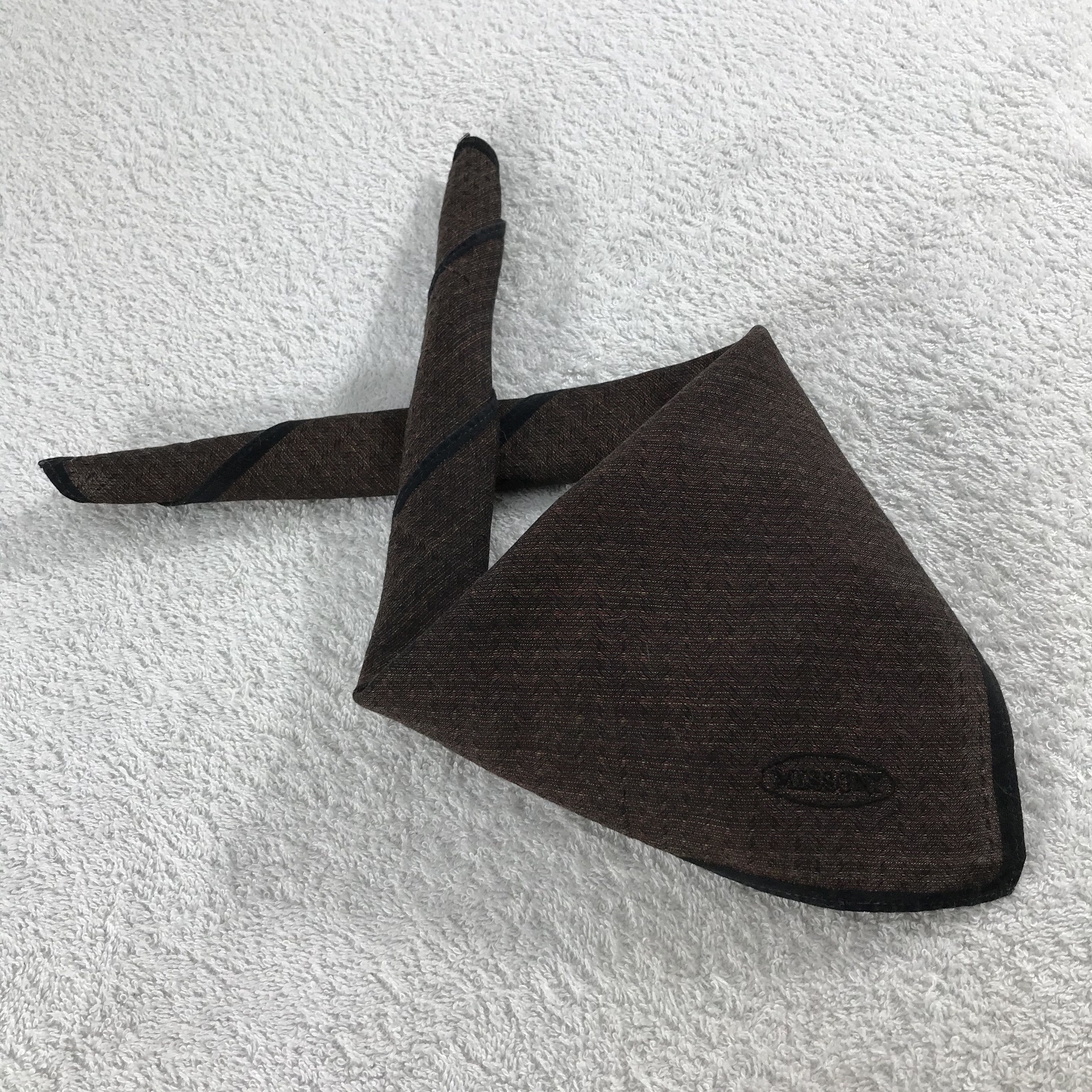 Missoni × Vintage Missoni Bandana / Handkerchief / Neckerchief - S221 Size ONE SIZE - 4 Thumbnail