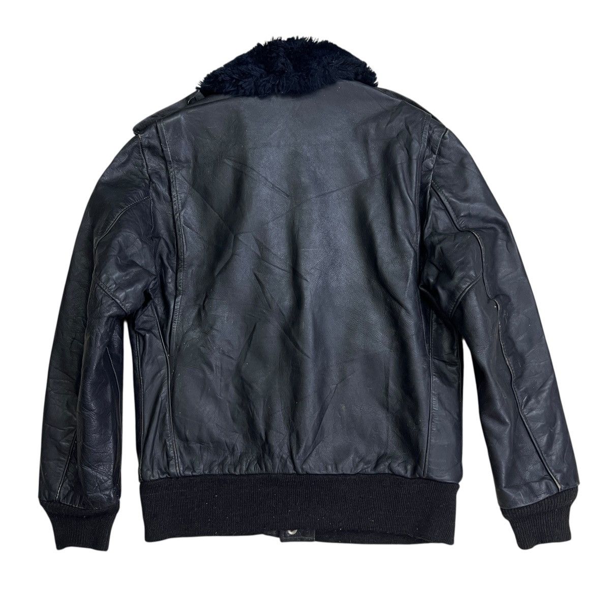 Harley Davidson 🔥 Vintage AMF HARLEY DAVISON Leather Jacket Talon Zip Usa Size US M / EU 48-50 / 2 - 2 Thumbnail