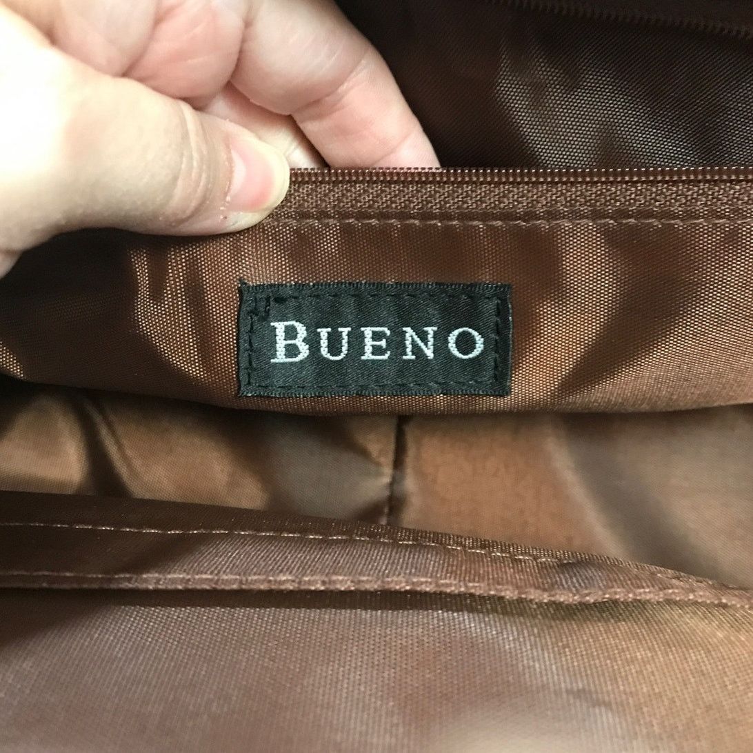 Other Bueno Vintage Brown Faux Leather Retro Boho Med Handbag Size ONE SIZE - 5 Thumbnail