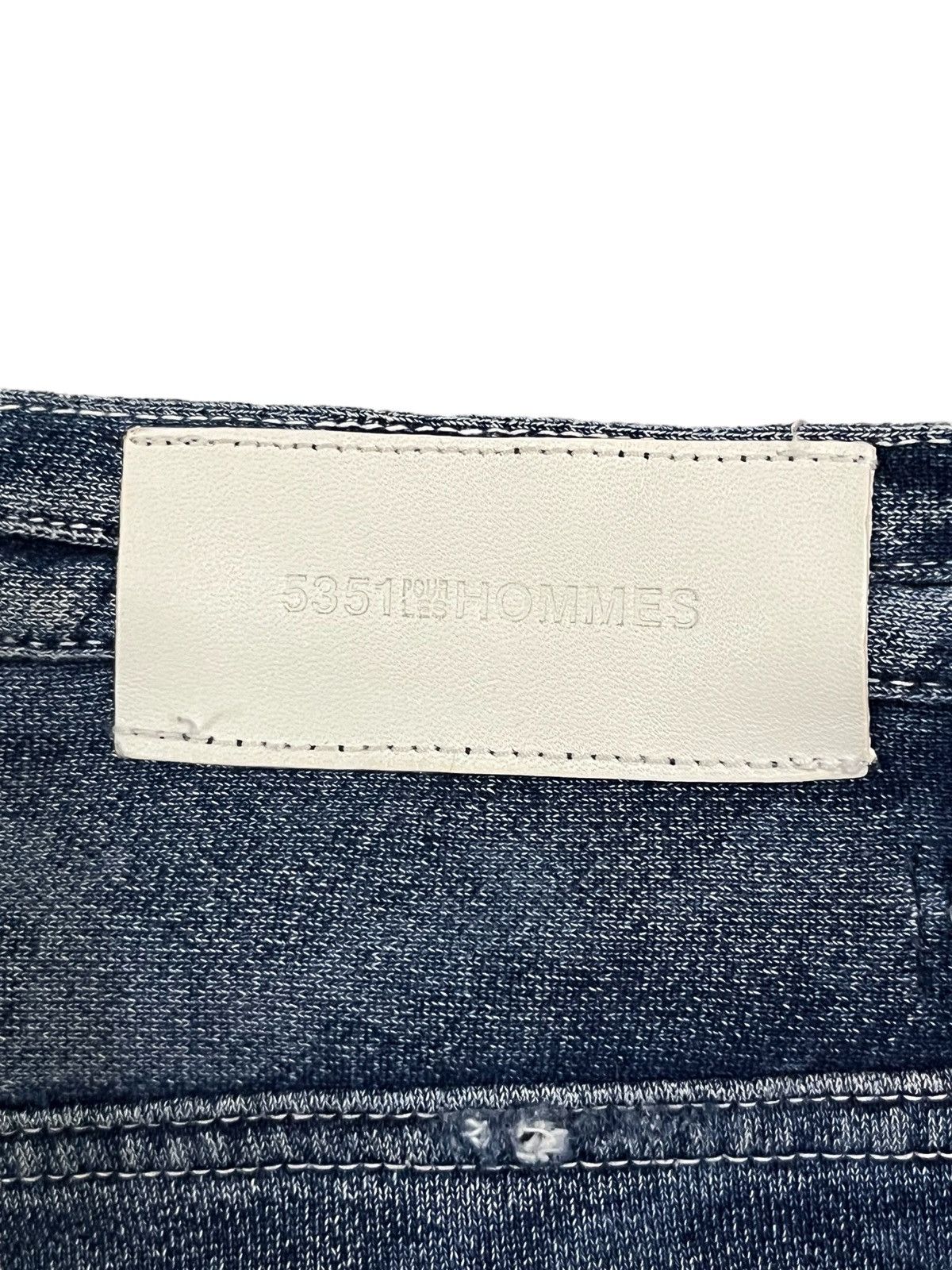 5351 POUR LES HOMMES 5351 Pour Les Homme Acid Wash Embosed Printed Distress Pants Size US 32 / EU 48 - 14 Thumbnail